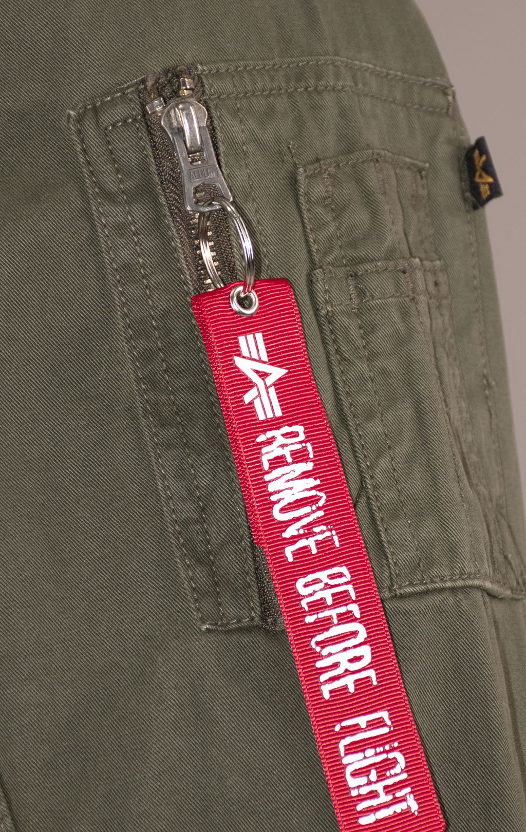 Ветровка ALPHA INDUSTRIES M-65 FIELD JACKET LW greyblack 