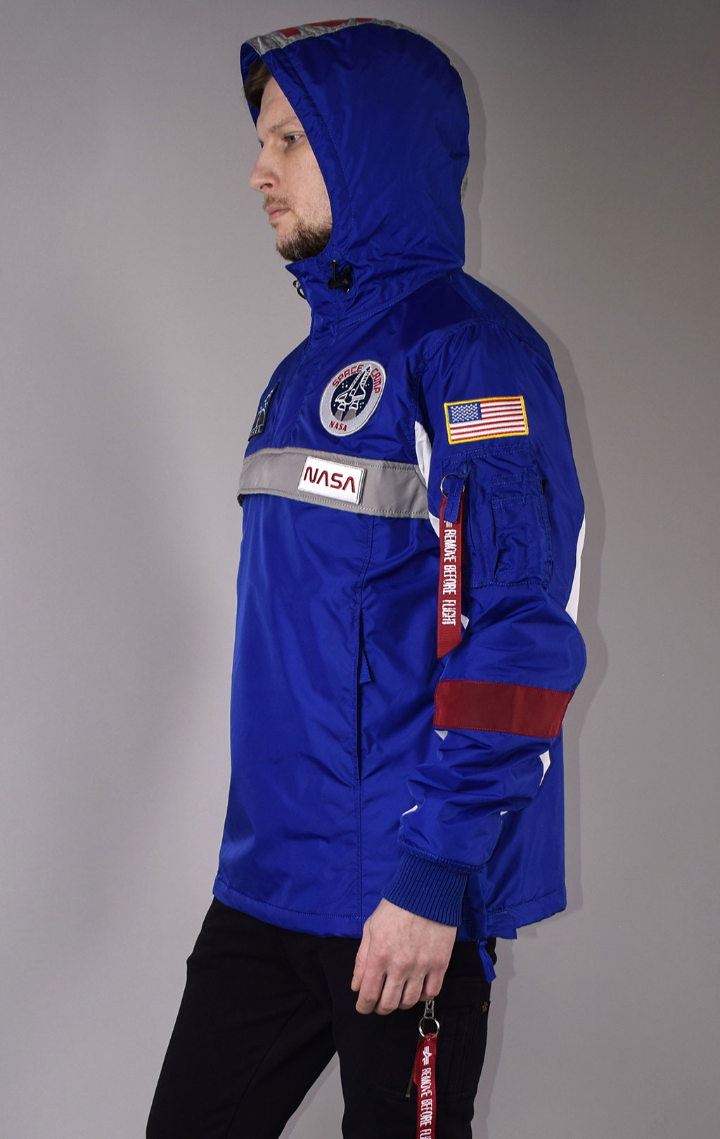 Анорак ALPHA INDUSTRIES NASA SPACE CAMP ANORAK nautical blue 