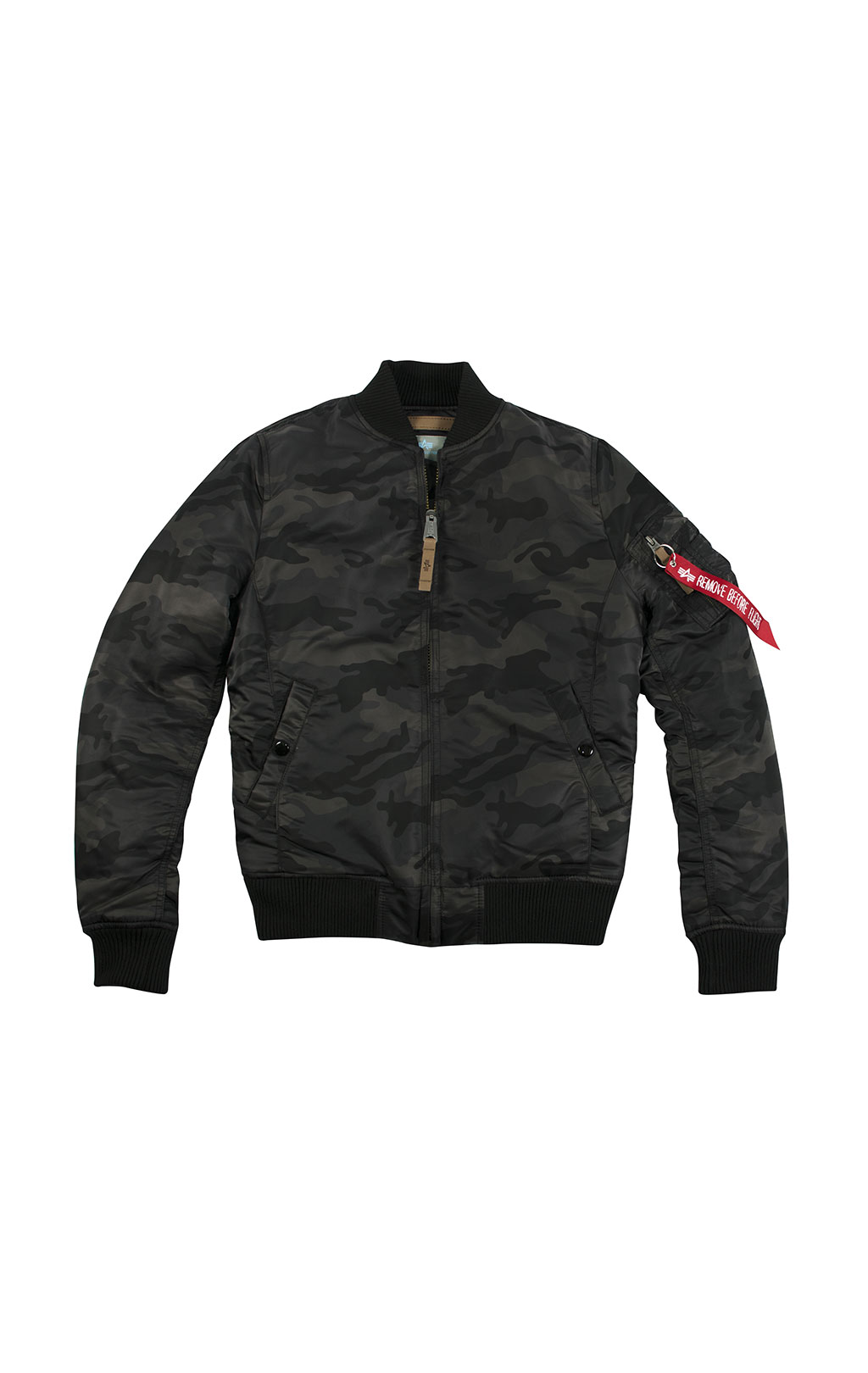 Женский бомбер ALPHA INDUSTRIES MA-1 VF 59 black camo 