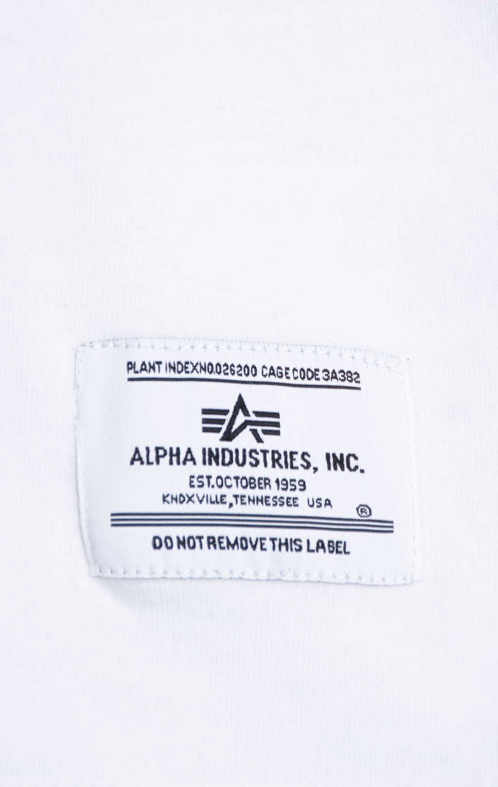 Футболка ALPHA INDUSTRIES ALPHA ANCHOR PRINT TEE SS 24 white 