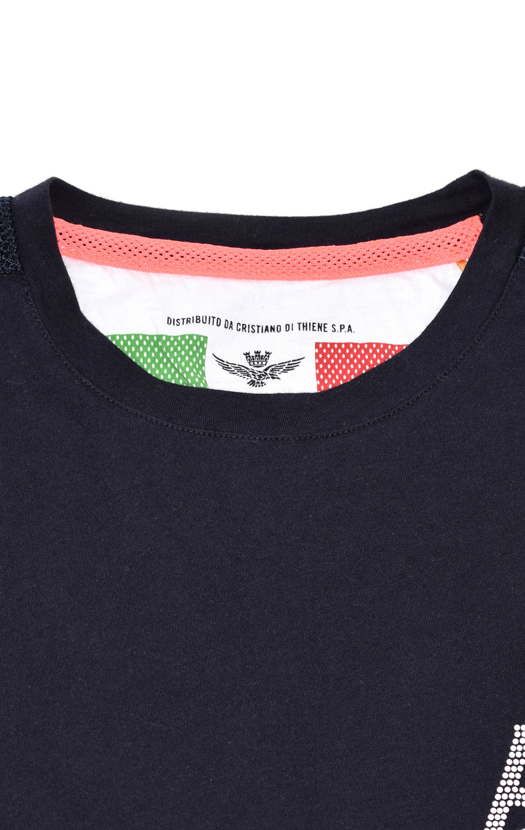 Женская футболка AERONAUTICA MILITARE SS 21/TR blue navy (TS 1872) 