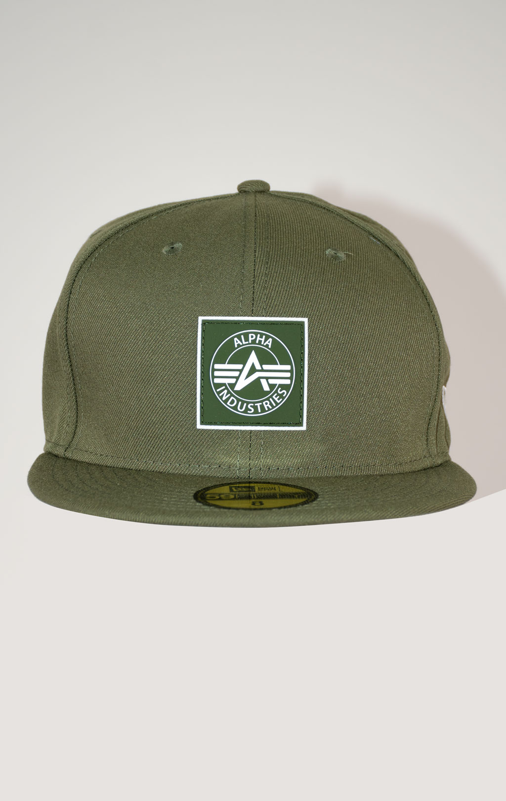 Бейсболка ALPHA INDUSTRIES ALPHA INDUSTRIES 59 big size FW 25/26 olive 