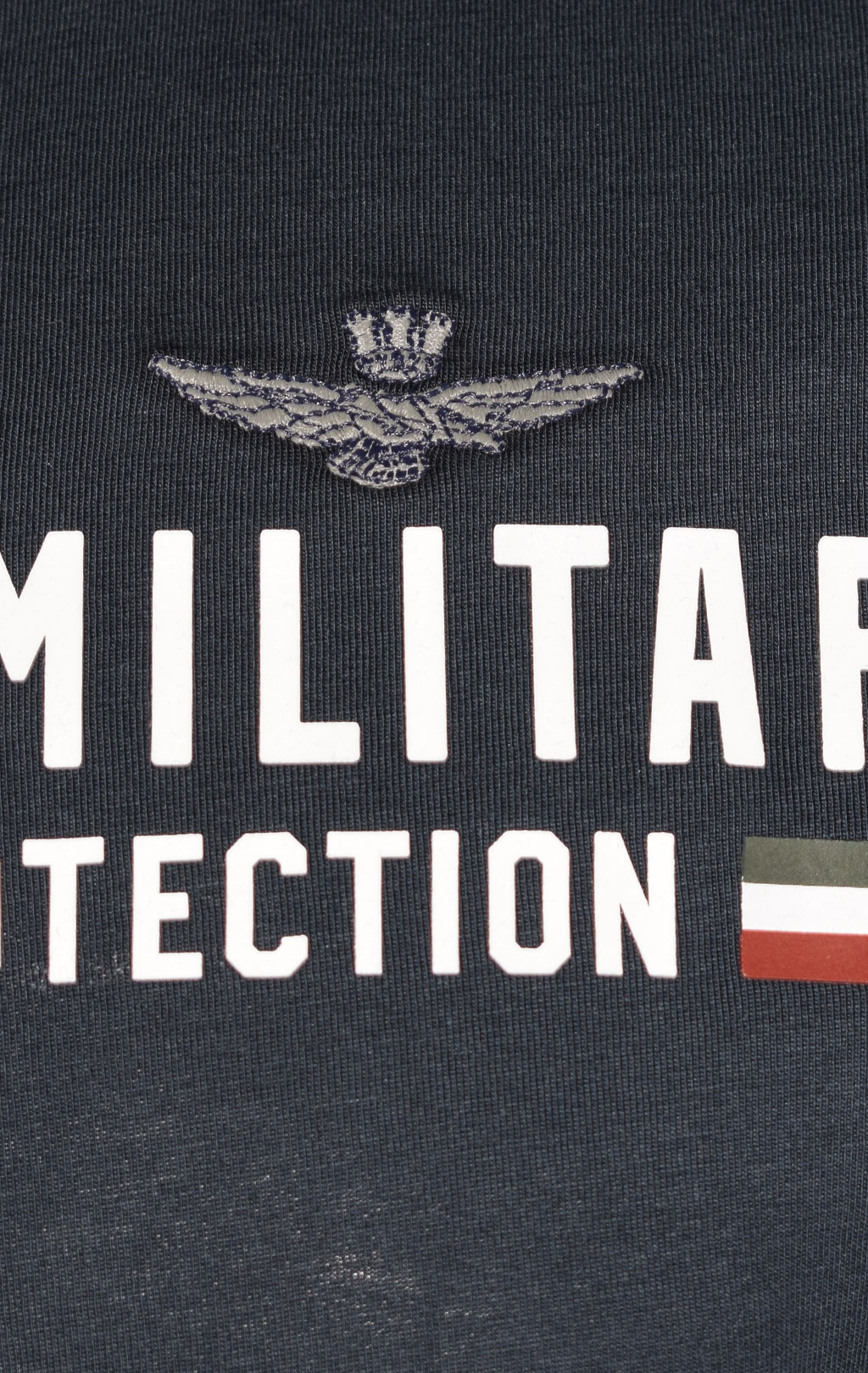 Футболка AERONAUTICA MILITARE big size SS 22/BD blue scuro (TS 1942) 