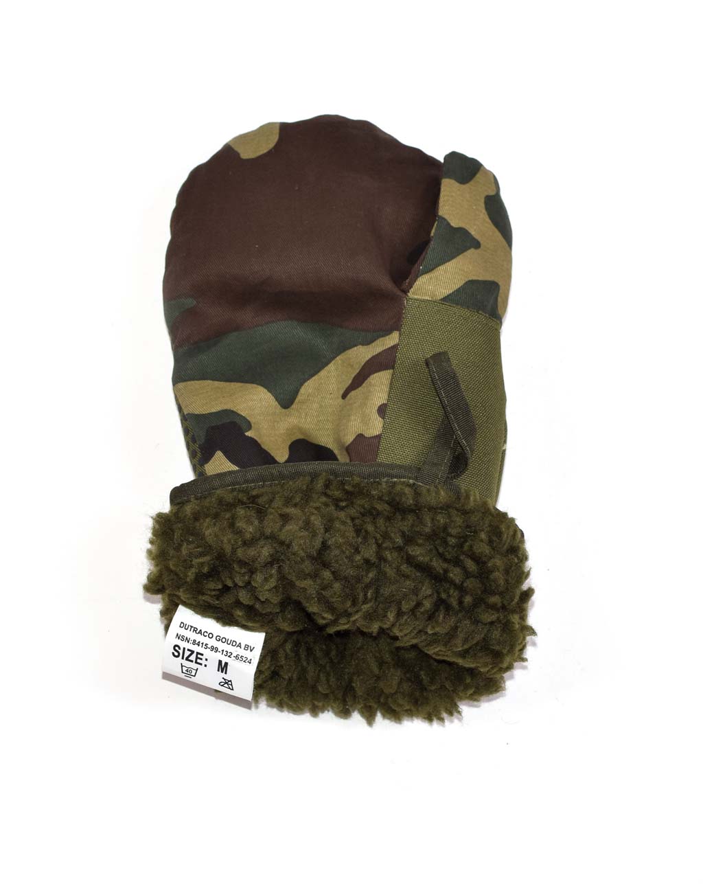 Рукавицы утеплённые camo woodland б/у Италия