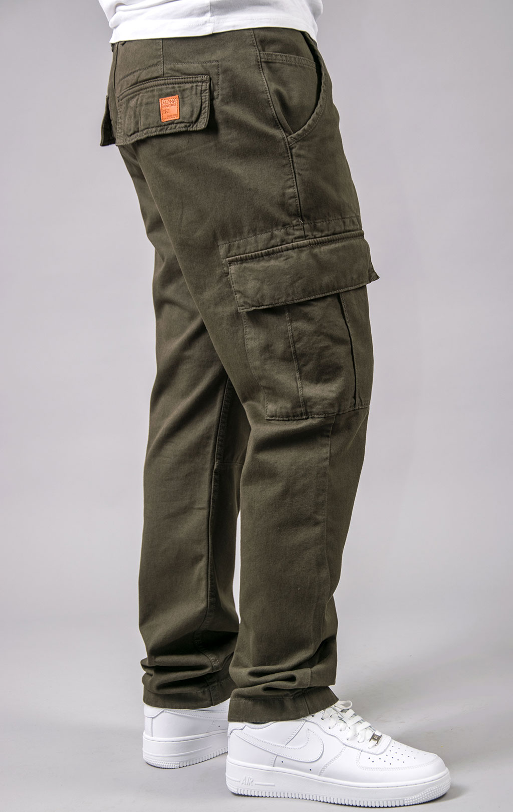 Брюки-карго ALPHA INDUSTRIES AGENT black olive 
