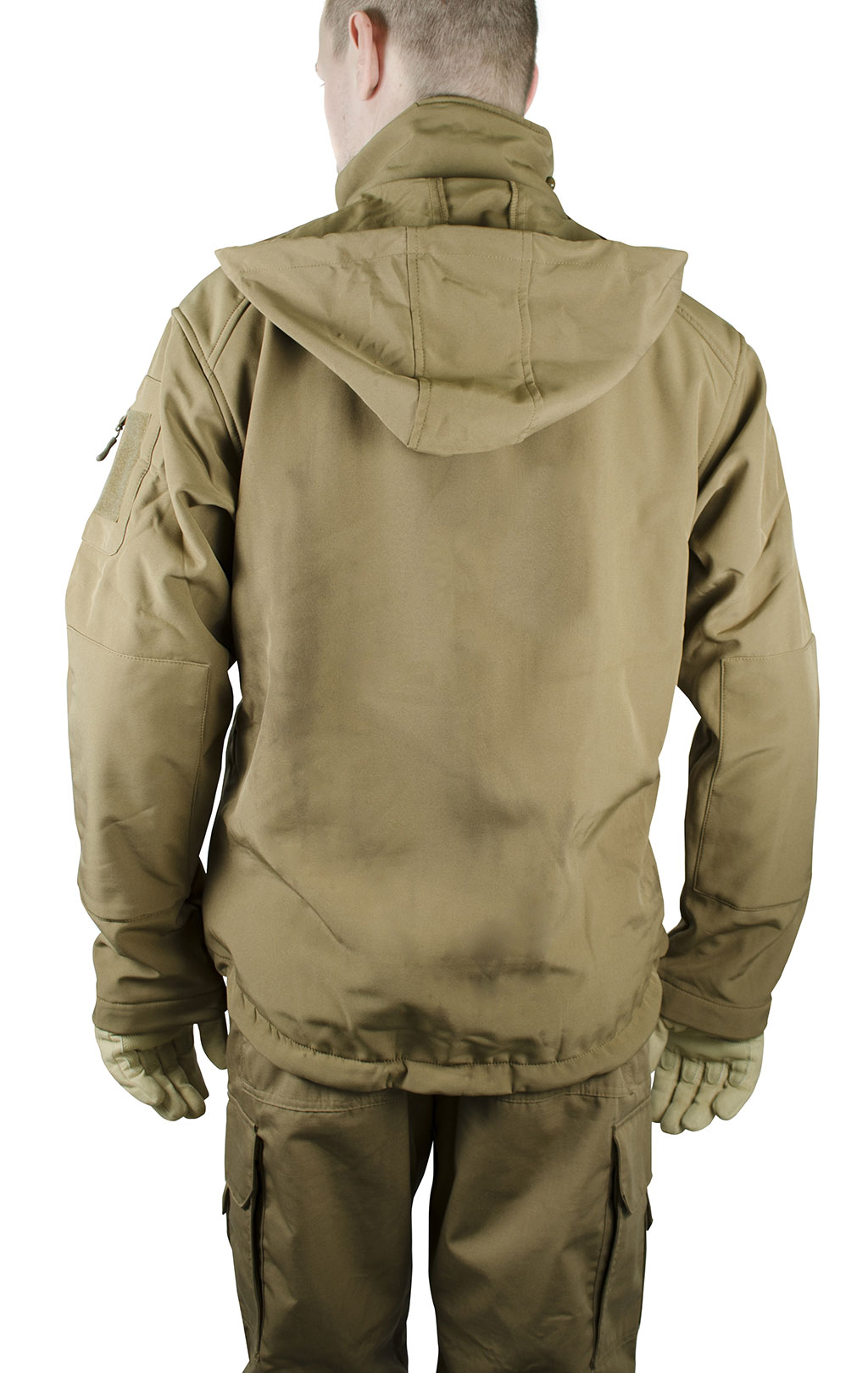 Куртка тактическая Mil-Tec SCU 14 Soft Shell coyote 