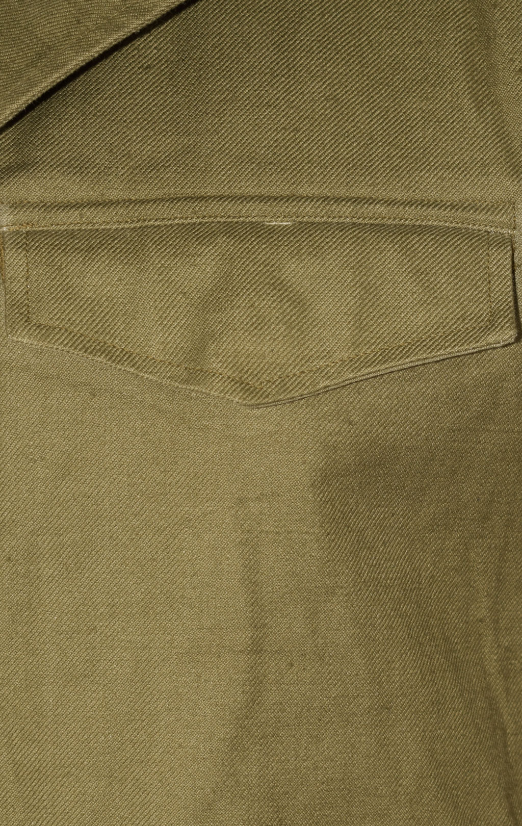 Китель армейский M-47 брезент olive Франция