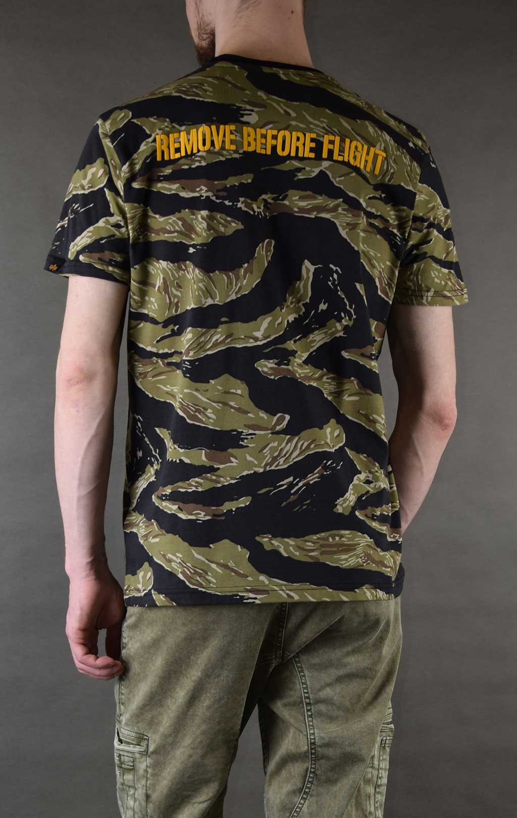Футболка ALPHA INDUSTRIES TIGER CAMO T camo tiger 