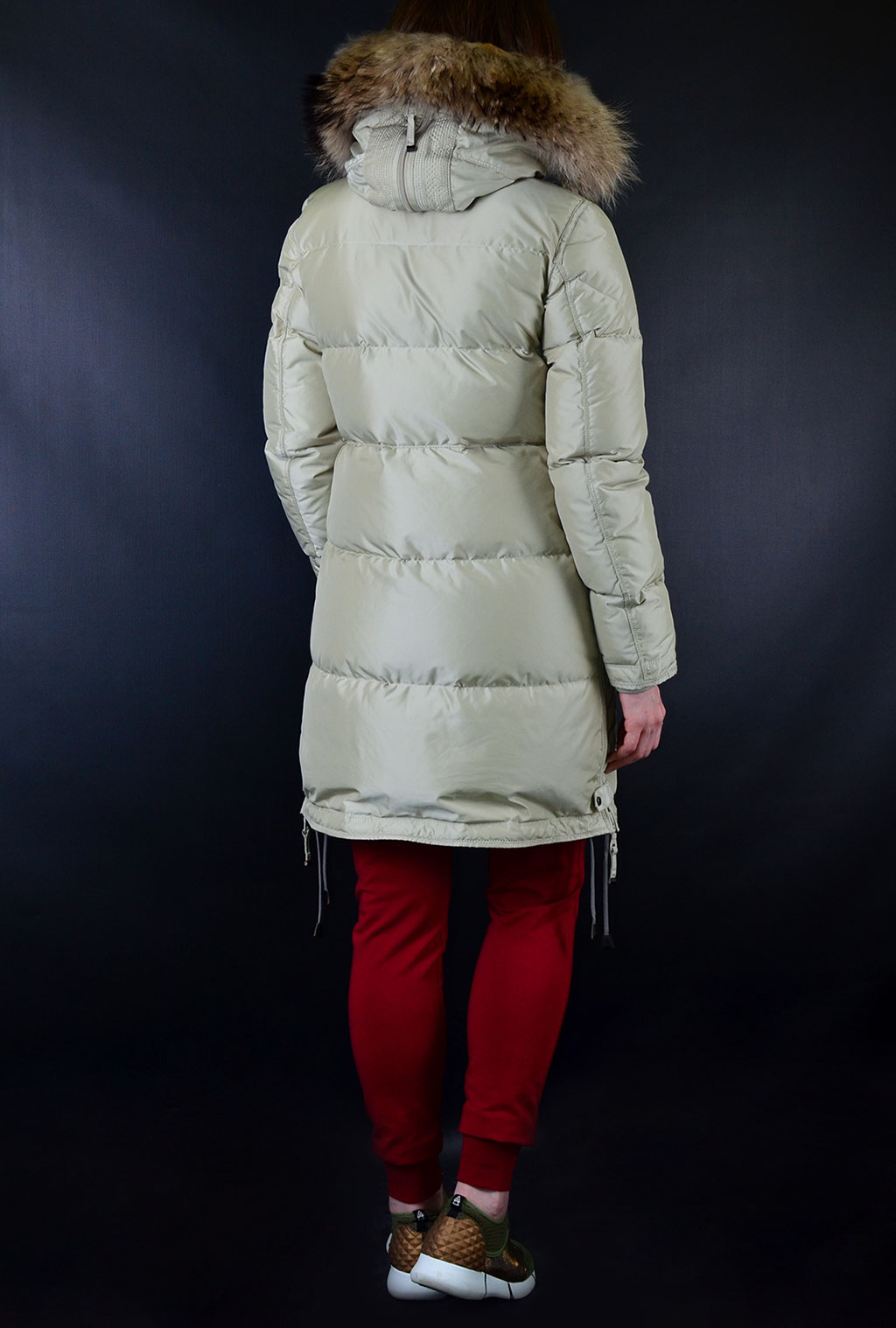 Женская куртка-пуховик PARAJUMPERS LONG BEAR sand 