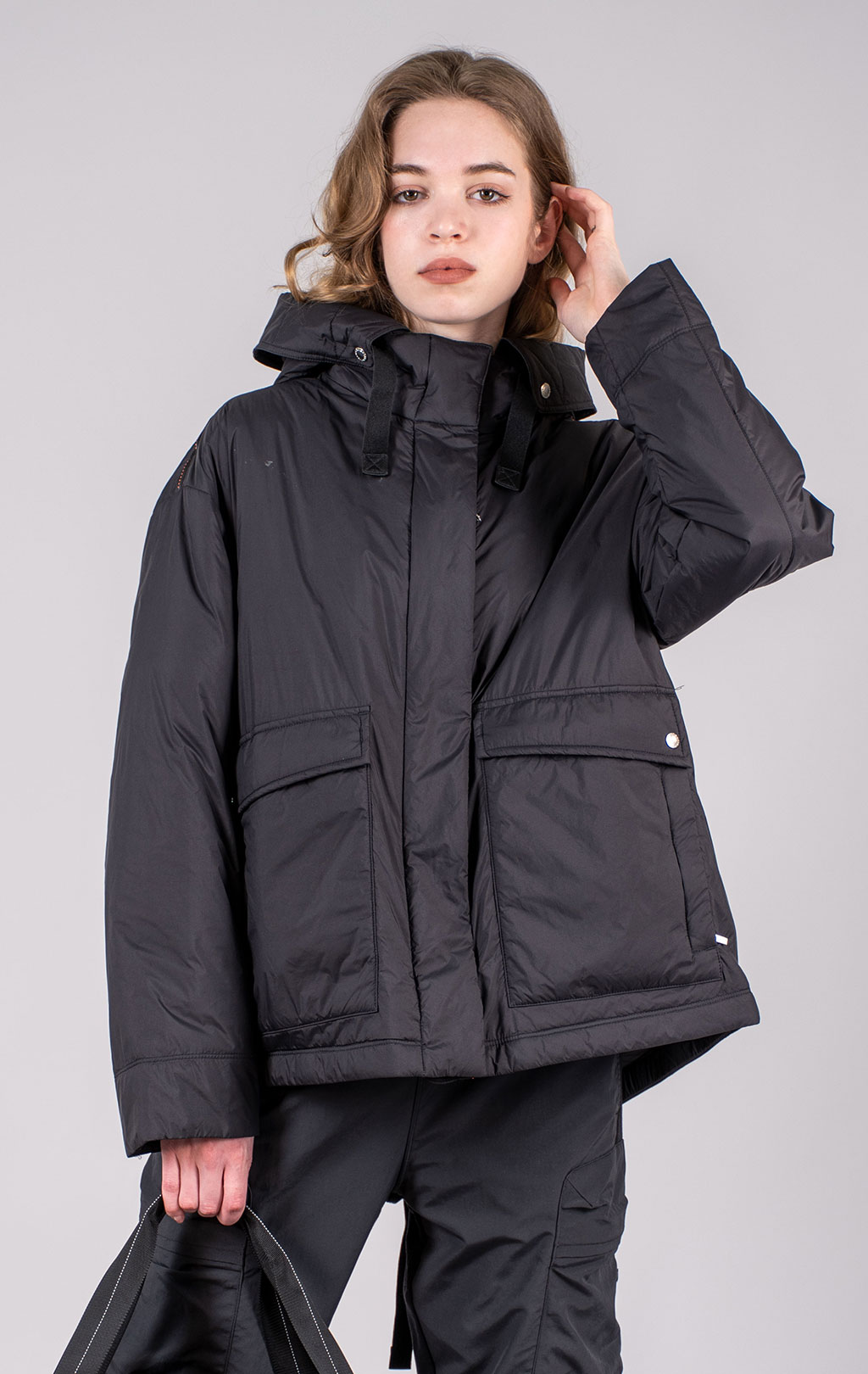 Женская куртка лёгкая PARAJUMPERS ASTRID SS 25 m black 