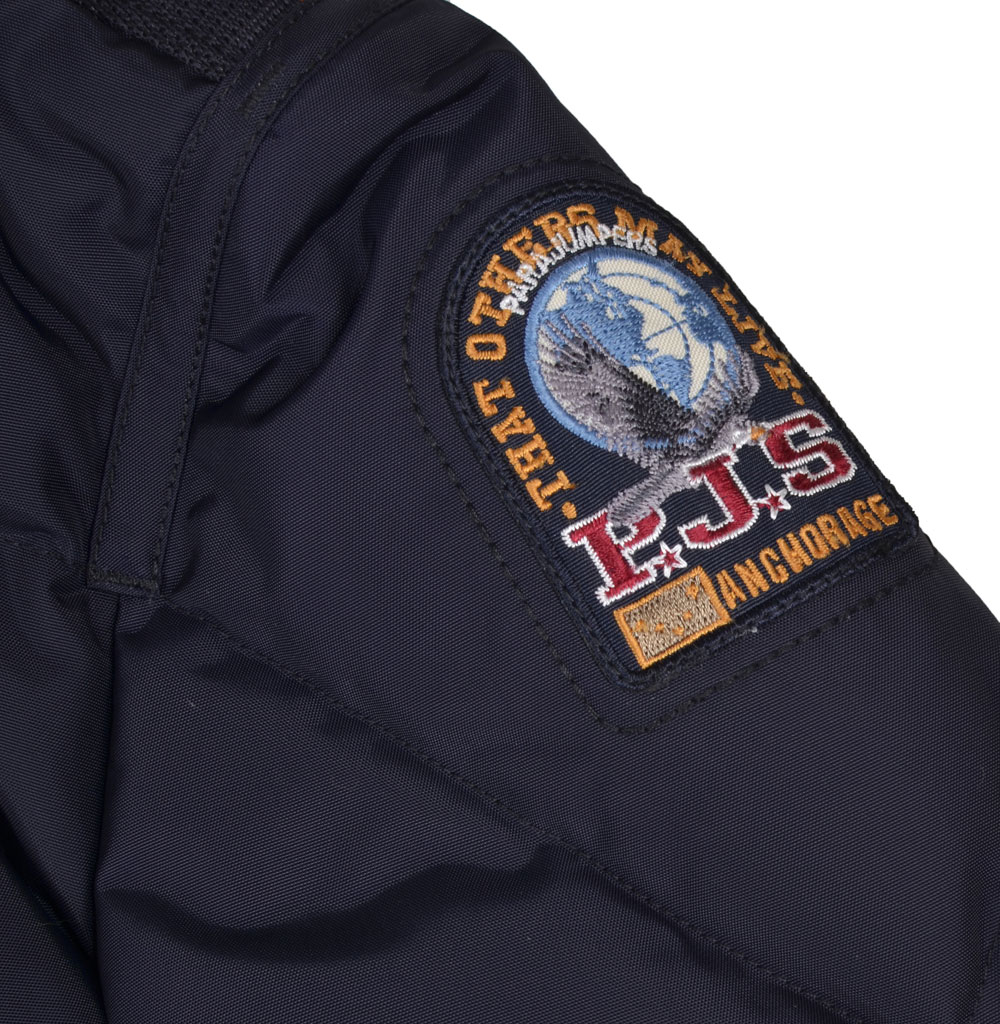 Женская куртка-пуховик PARAJUMPERS LONG BEAR navy 