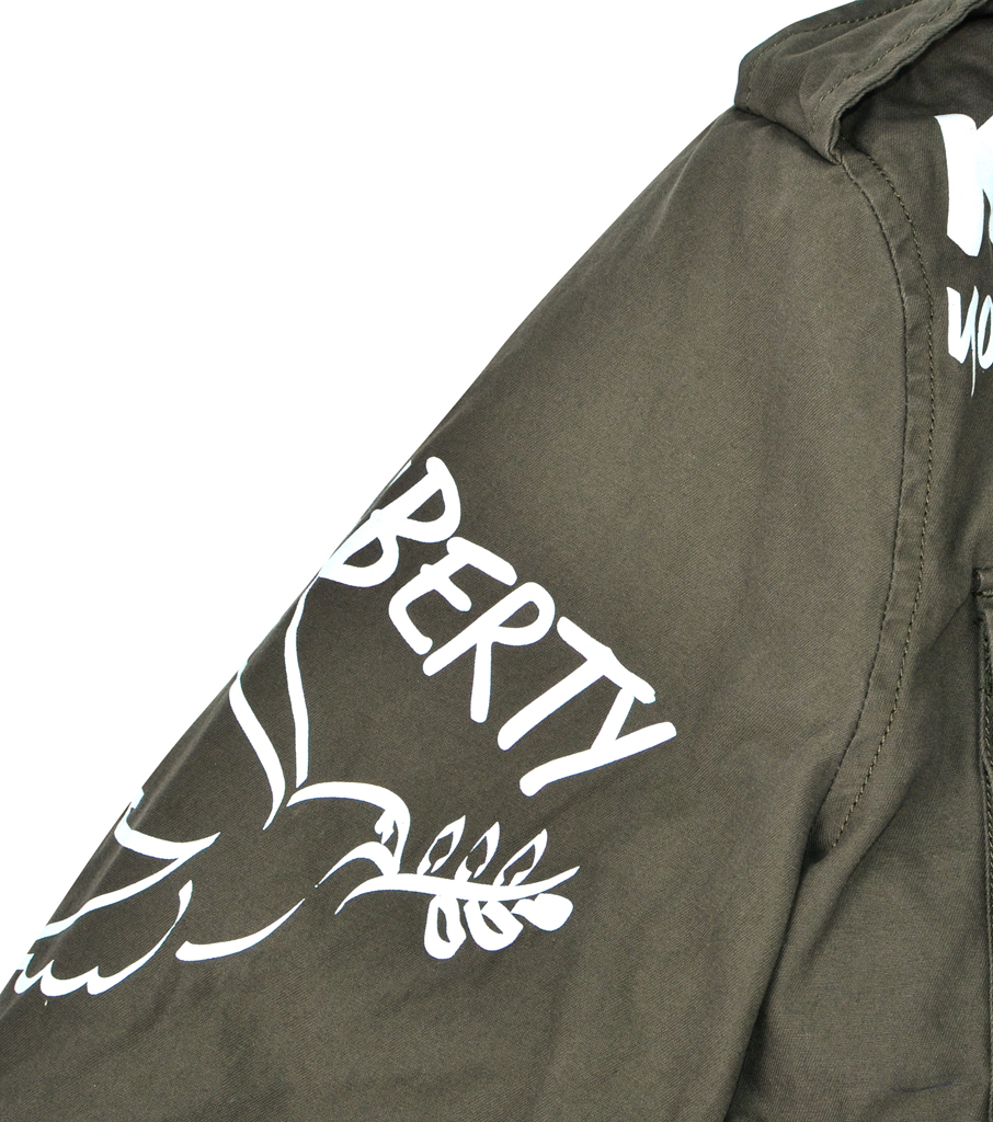 Ветровка ALPHA INDUSTRIES FREEDOM M-65 с подстёжкой olive 