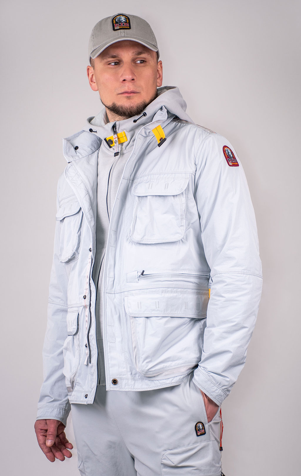 Ветровка PARAJUMPERS M-65 DESERT SPRING SS 24 metal 