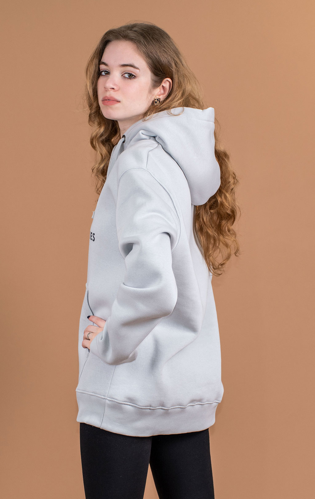 Толстовка ALPHA INDUSTRIES BASIC HOODY pastel grey 