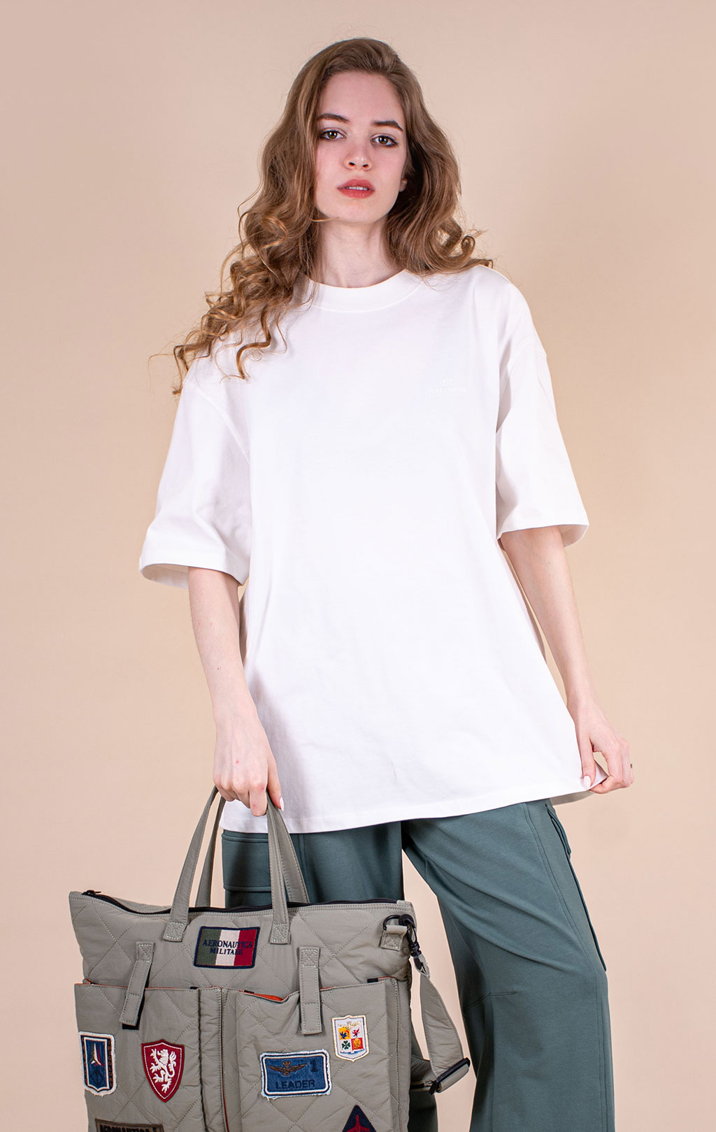 Футболка PARAJUMPERS REG TEE плотная SS 26 star white 
