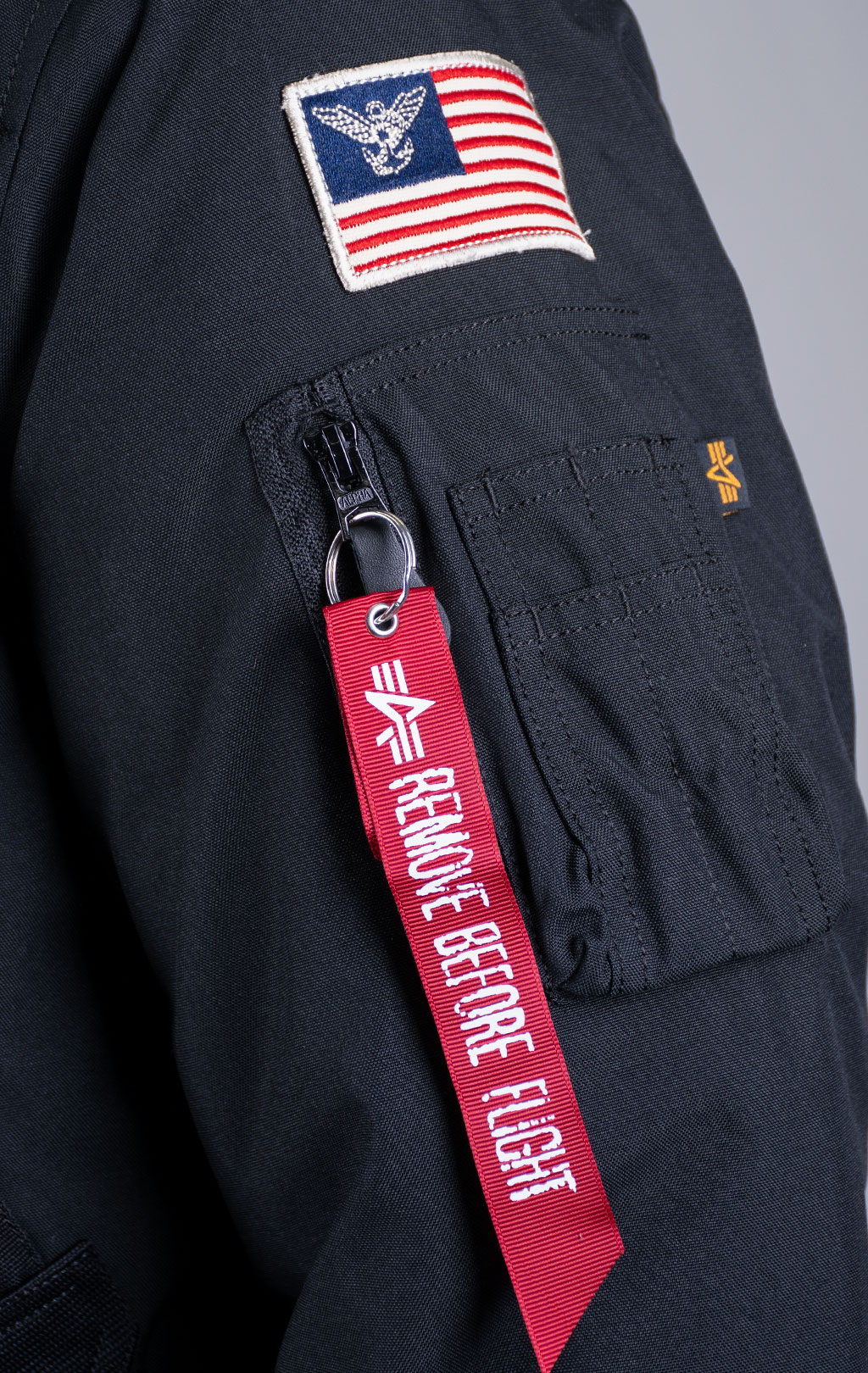 Аляска ALPHA INDUSTRIES POLAR black 
