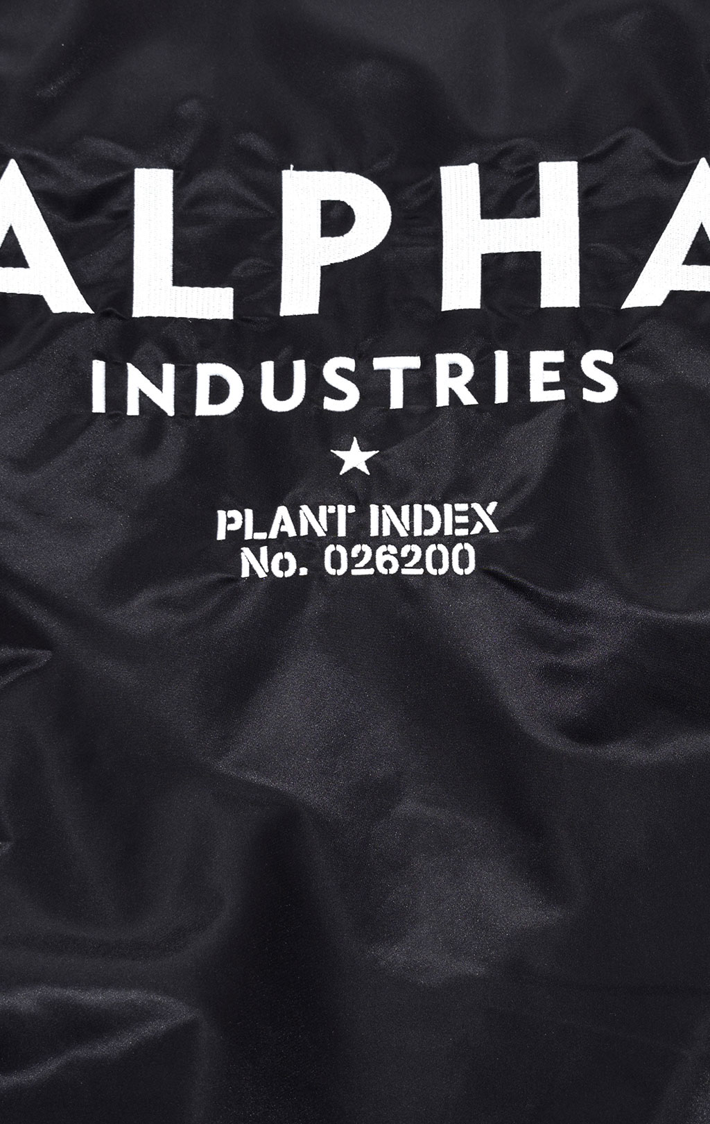 Ветровка-бомбер ALPHA INDUSTRIES MA-1 TT CUSTOM black 
