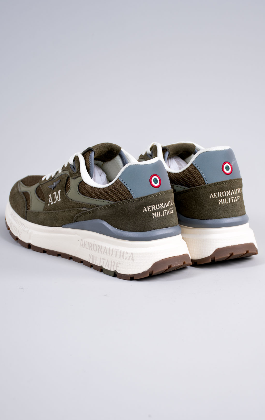 Кроссовки AERONAUTICA MILITARE (SC 0318) SS 26/CN oliva 