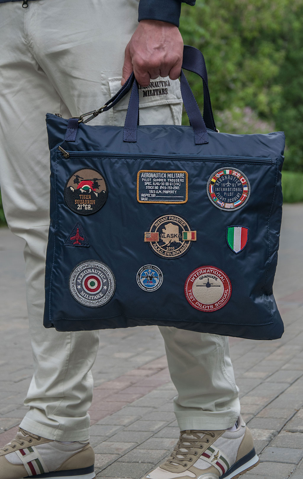 Сумка AERONAUTICA MILITARE SS 21/IT blue navy (BO 987) 