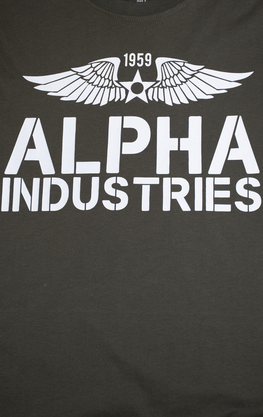 Футболка ALPHA INDUSTRIES REBEL T dark olive 
