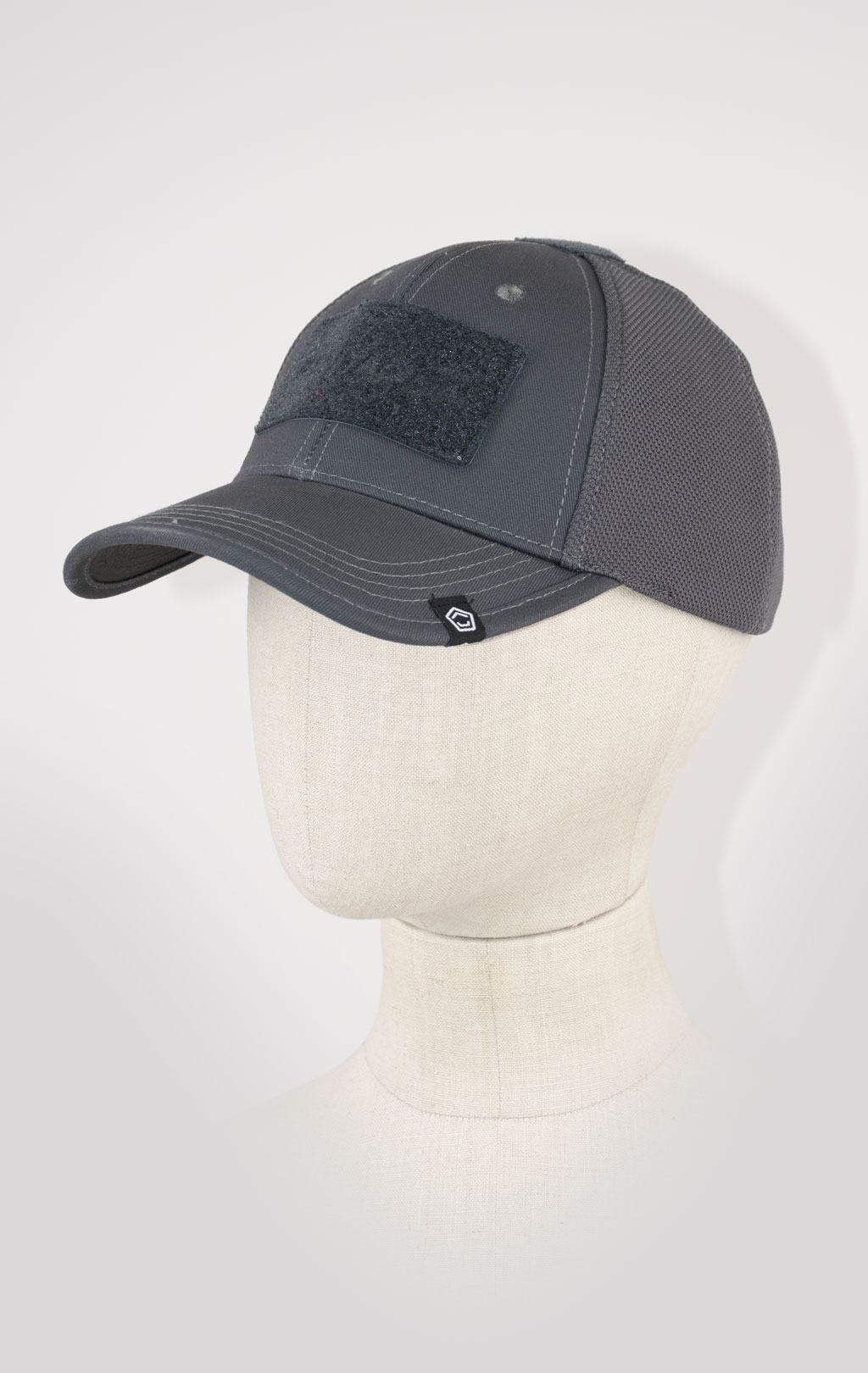 Бейсболка Pentagon RAPTOR BB CAP TWILL/MESH хлопок35%/полиэстер65% grey cinder 13031 