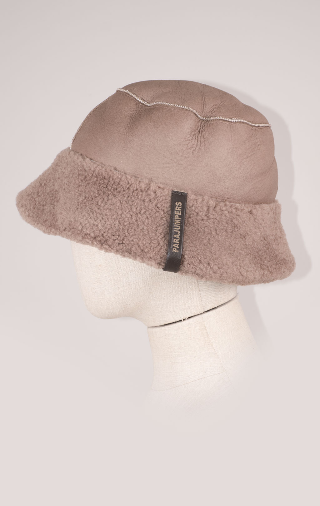 Женская панама PARAJUMPERS FLUFFY BUCKET FW 24/25 almond 