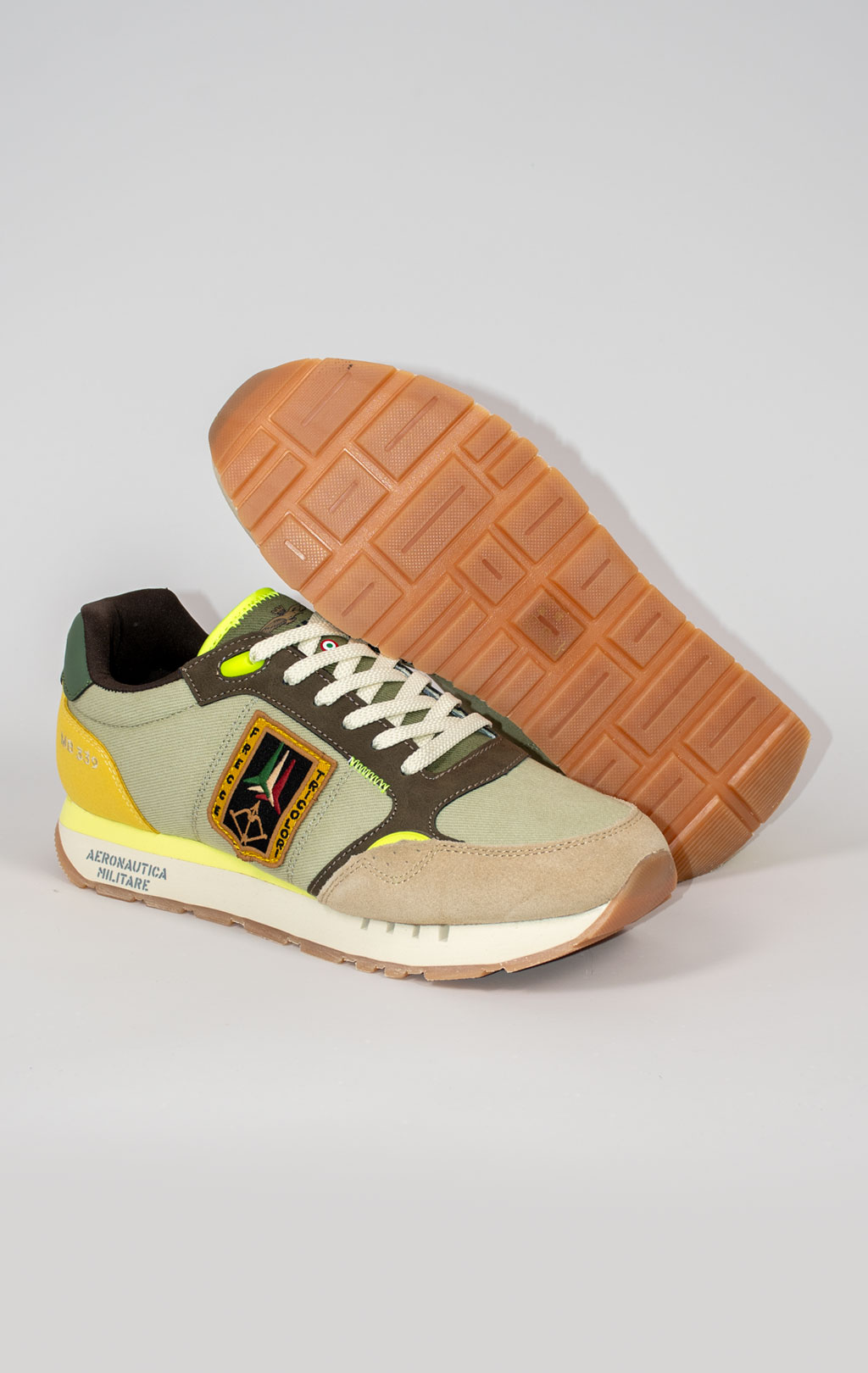 Кроссовки AERONAUTICA MILITARE (SC 292) SS 25/CN bamboo/agave 