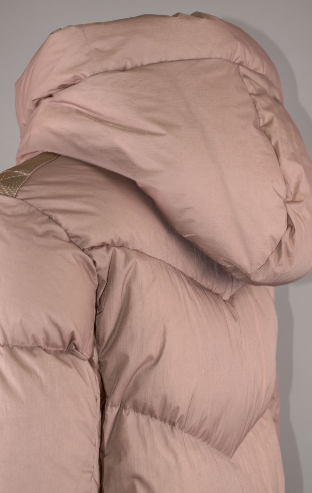Женское пальто пуховое PARAJUMPERS RINDOU FW 22/23 silver pink 