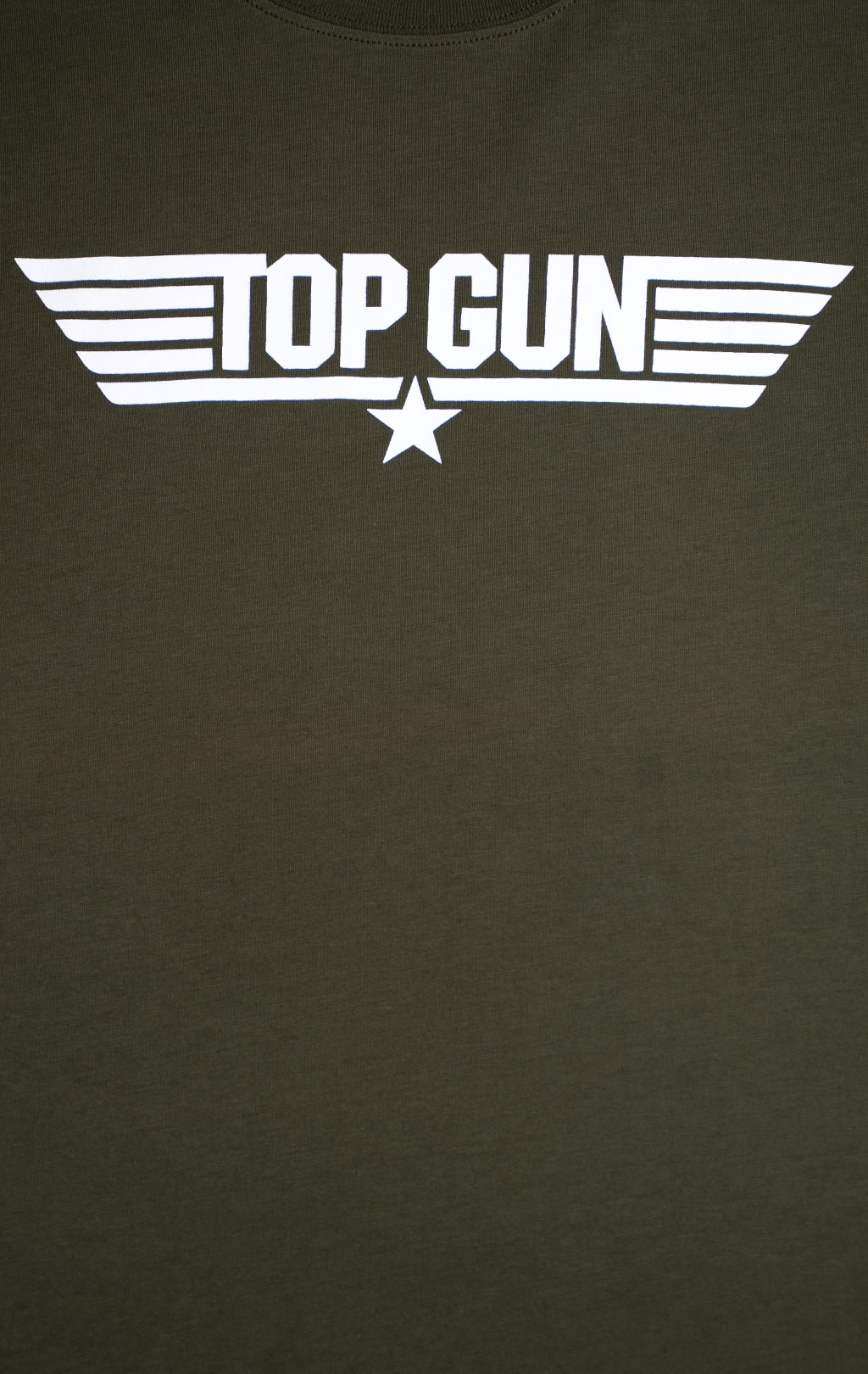 Футболка ALPHA INDUSTRIES TOP GUN LOGO TEE olive 