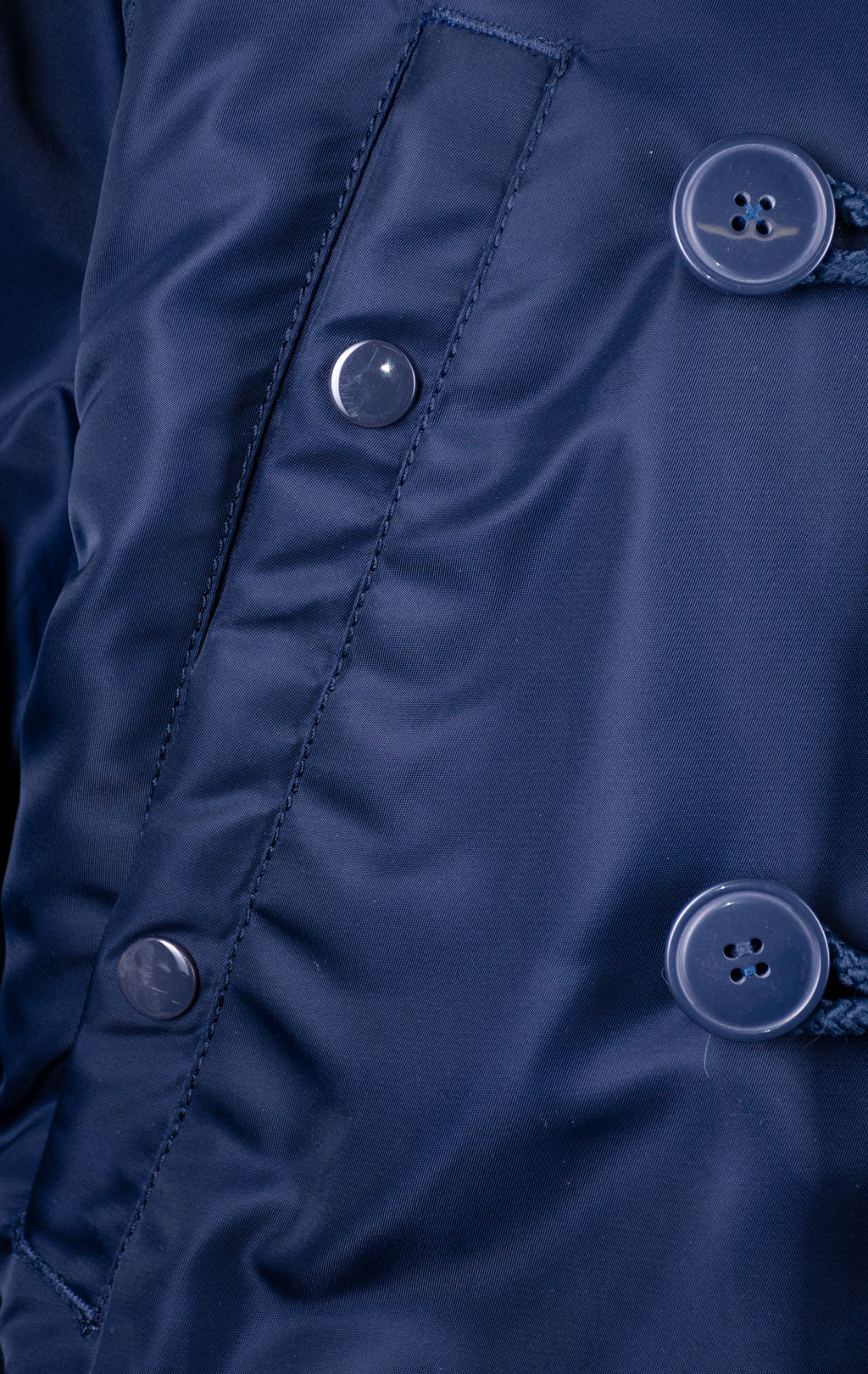 Аляска ALPHA INDUSTRIES CLASSIC N-3B натур. мех rep. blue 