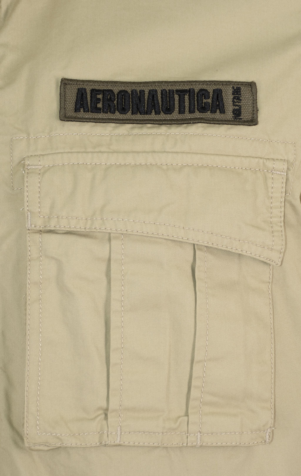 Ветровка AERONAUTICA MILITARE M-65 big size SS 25 m/IN antelope beige (AB 2212) 