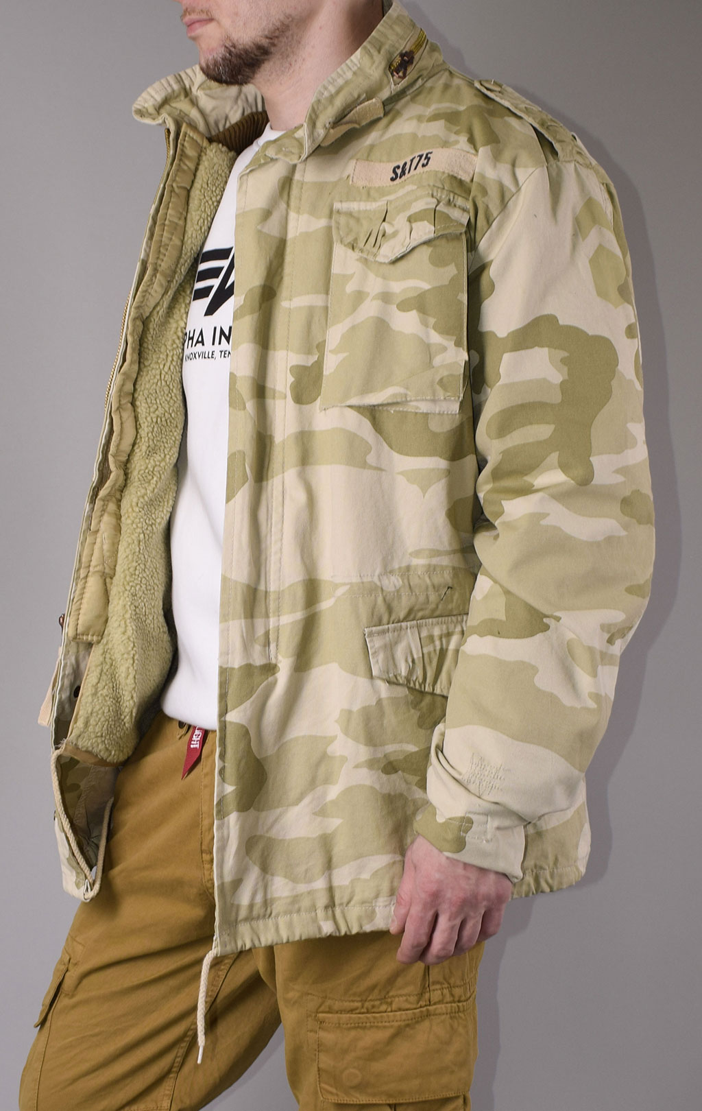 Куртка Surplus M-65 REGIMENT desert-3 