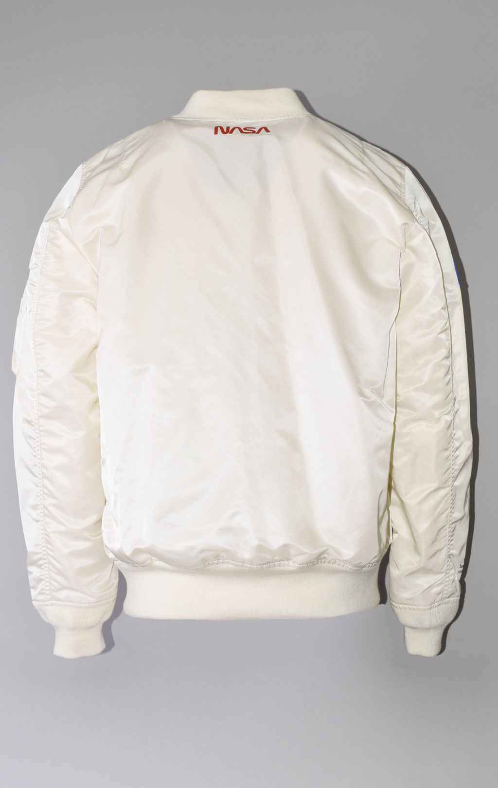 Бомбер-ветровка ALPHA INDUSTRIES L-2B NASA GEN-II FLIGHT JACKET SS 23 m off white 