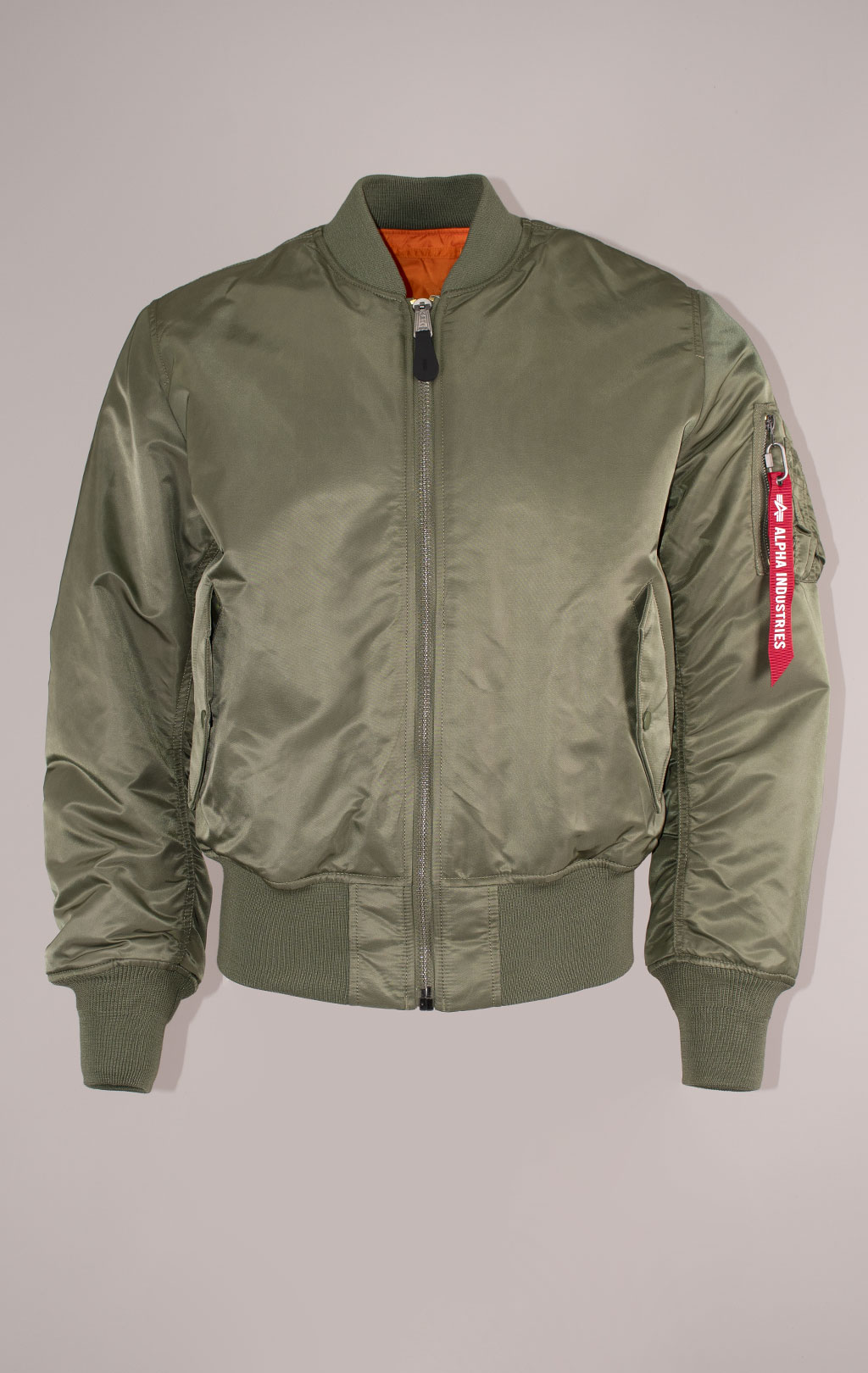 Бомбер ALPHA INDUSTRIES MA-1 original fit SS 25 m sage 