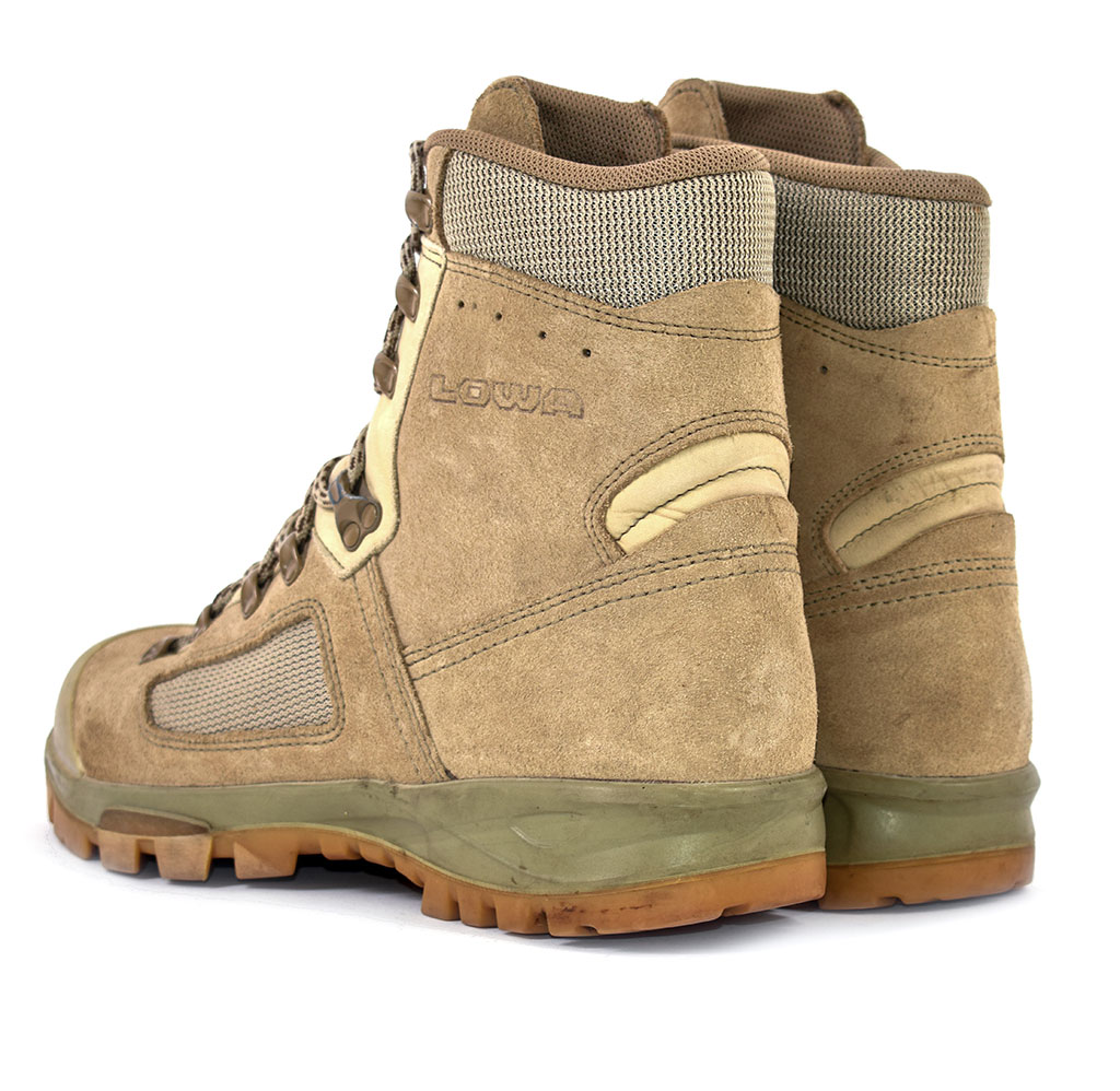 Ботинки-берцы LOWA Elite DESERT khaki б/у 