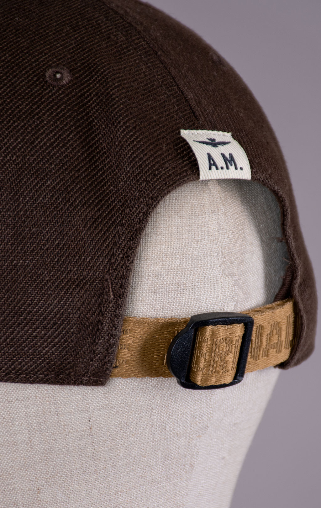 Бейсболка AERONAUTICA MILITARE SS 26/CN chestnut brown (HA 1245) 