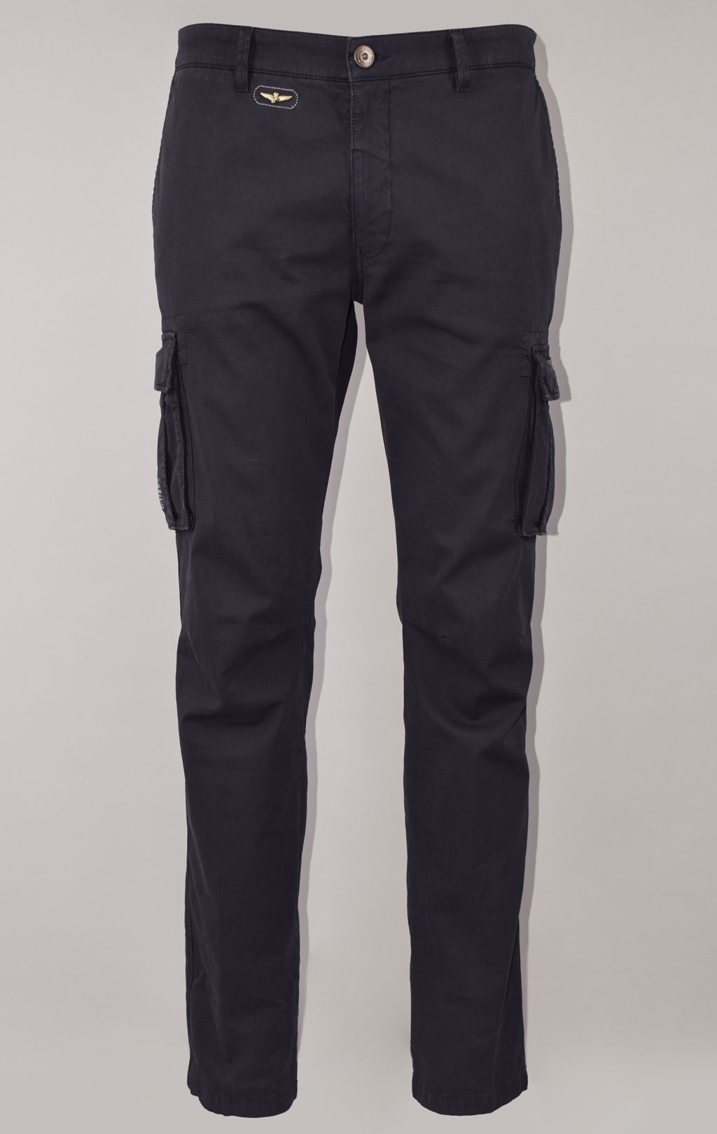 Брюки-карго AERONAUTICA MILITARE big size SS 23/AL blue black (PA 1329) 