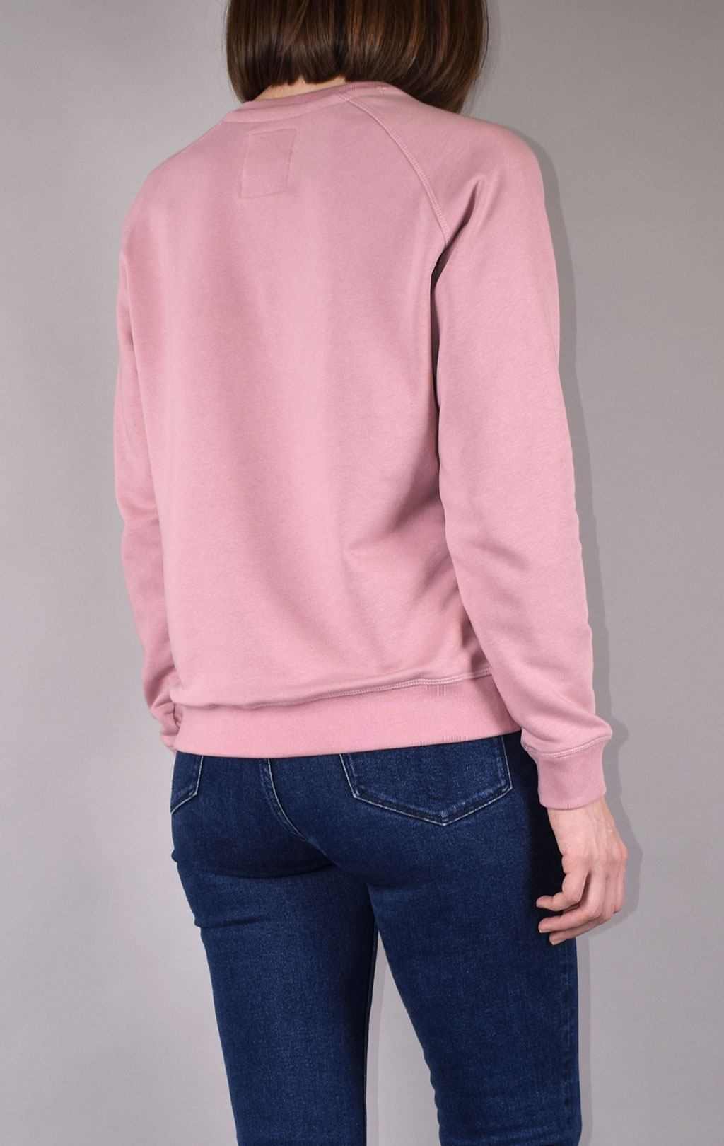 Женский свитшот ALPHA INDUSTRIES NEW BASIC SWEATER silver pink 
