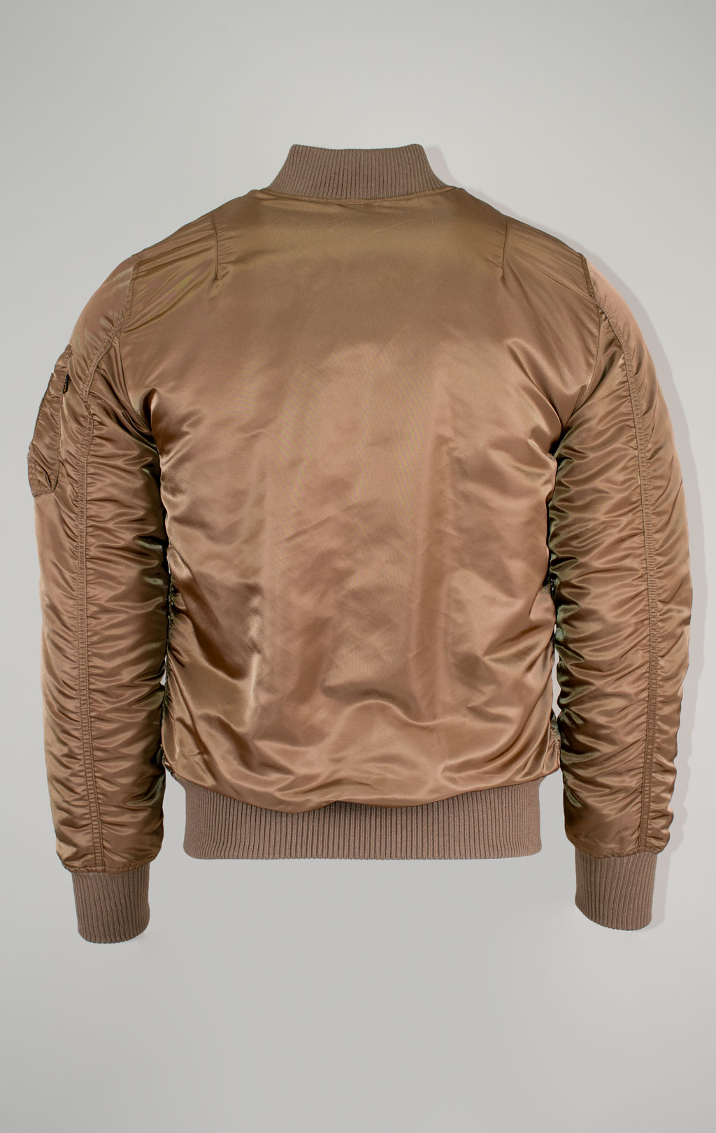 Бомбер ALPHA INDUSTRIES MA-1 VF 59 LONG taupe 