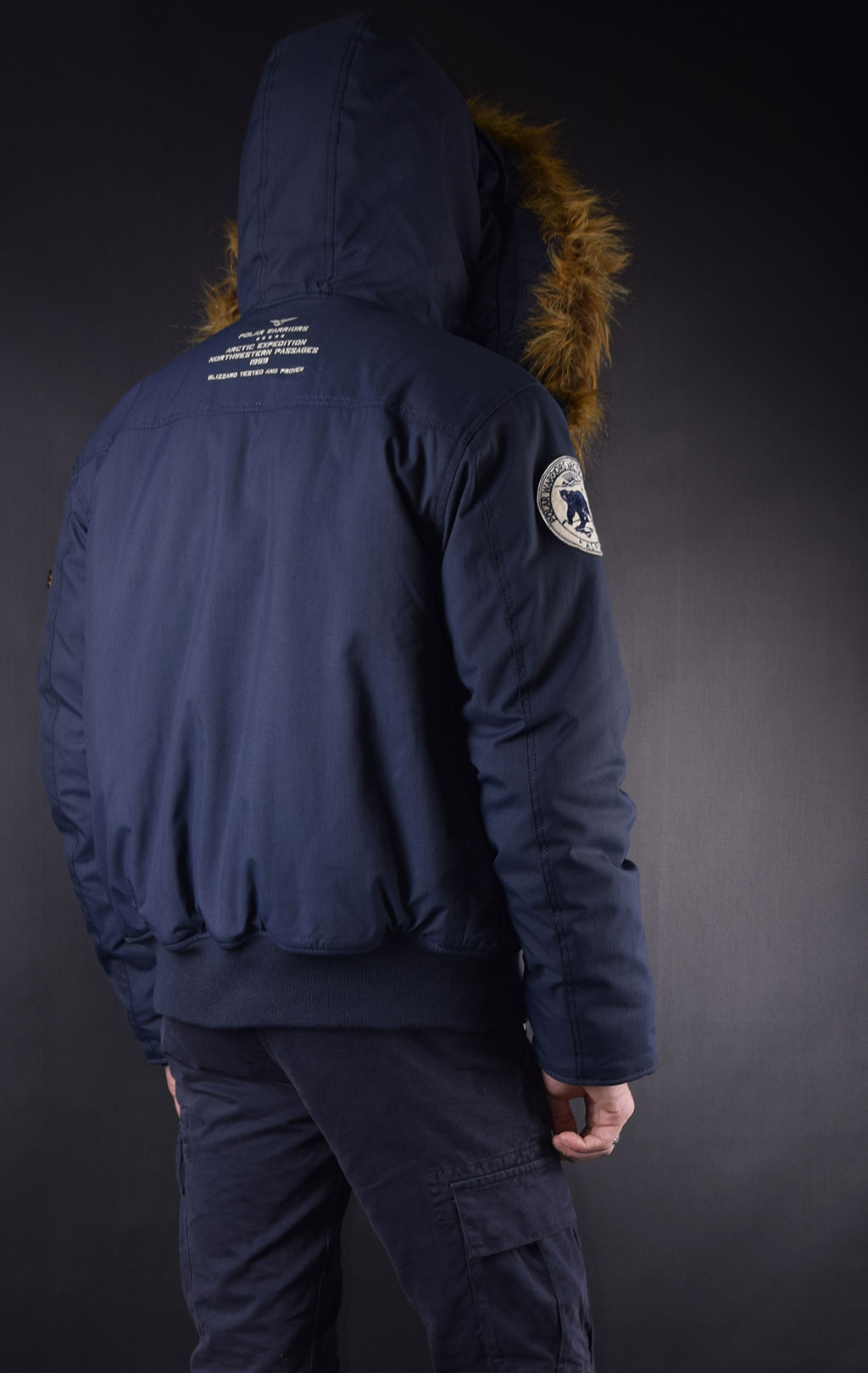 Аляска ALPHA INDUSTRIES POLAR SV rep. blue 