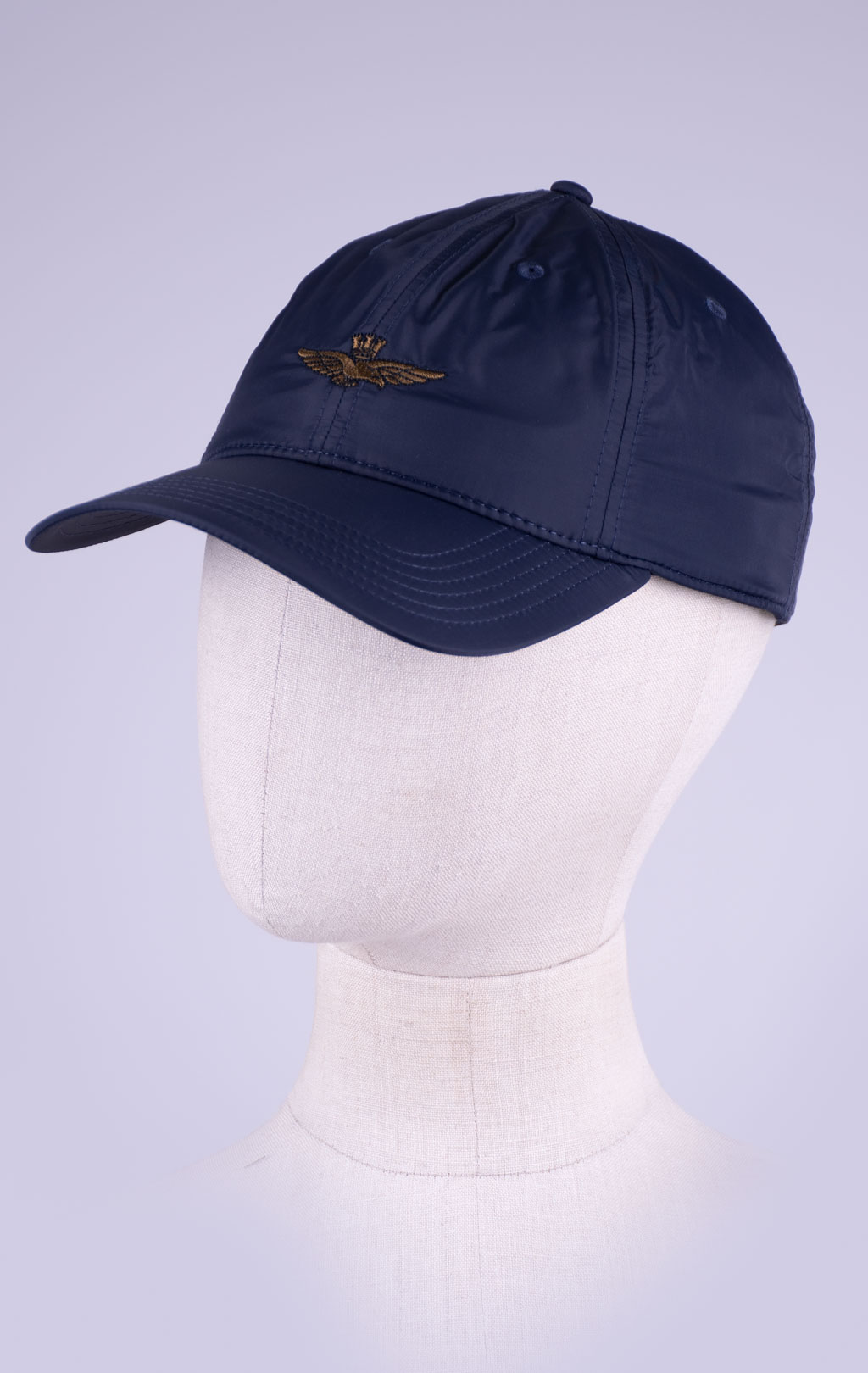 Бейсболка AERONAUTICA MILITARE нейлон/флис FW 26/27/CN blue navy (HA 1263) 