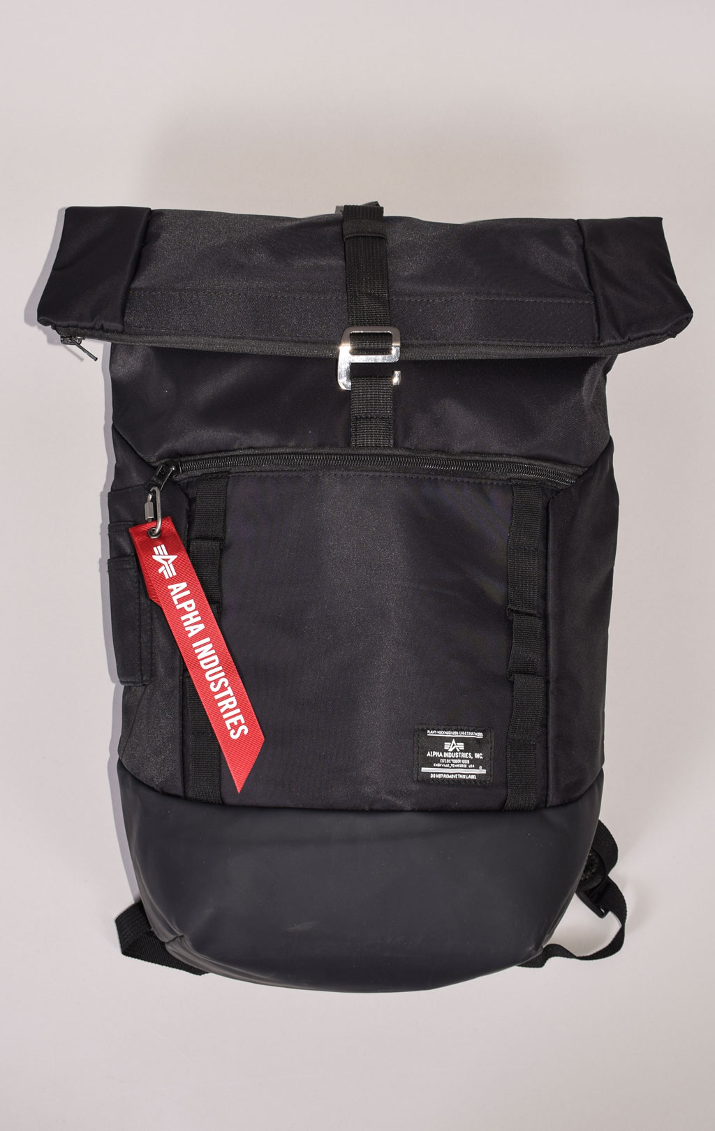 Рюкзак ALPHA INDUSTRIES CREW RT BAG FW24/25 black 