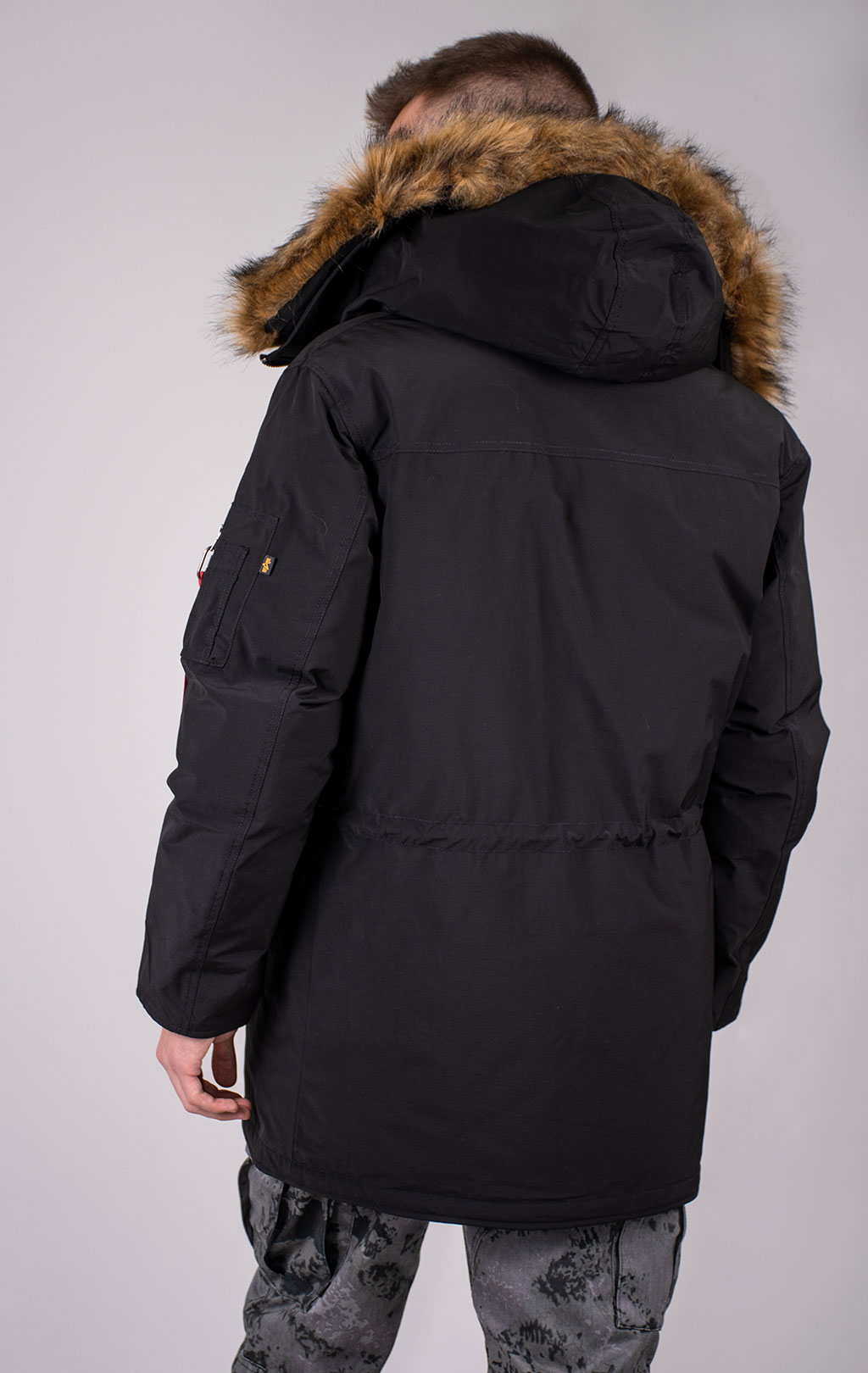 Аляска ALPHA INDUSTRIES N-3B ALPINE PARKA GEN-II FW 24/25 black 