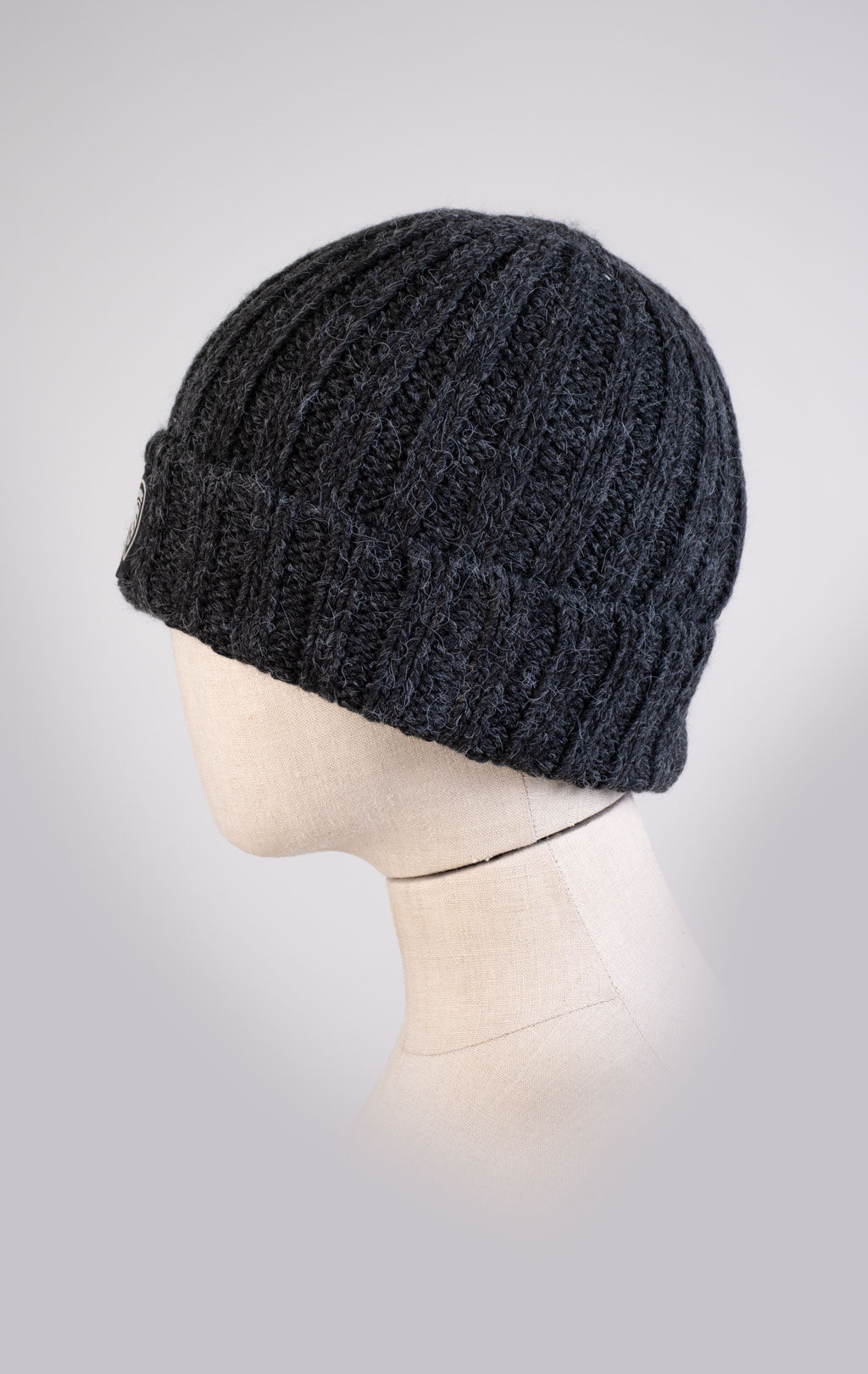 Шапка вязаная BLAUER KIBLY FW 25/26 grey smog (A05301) 
