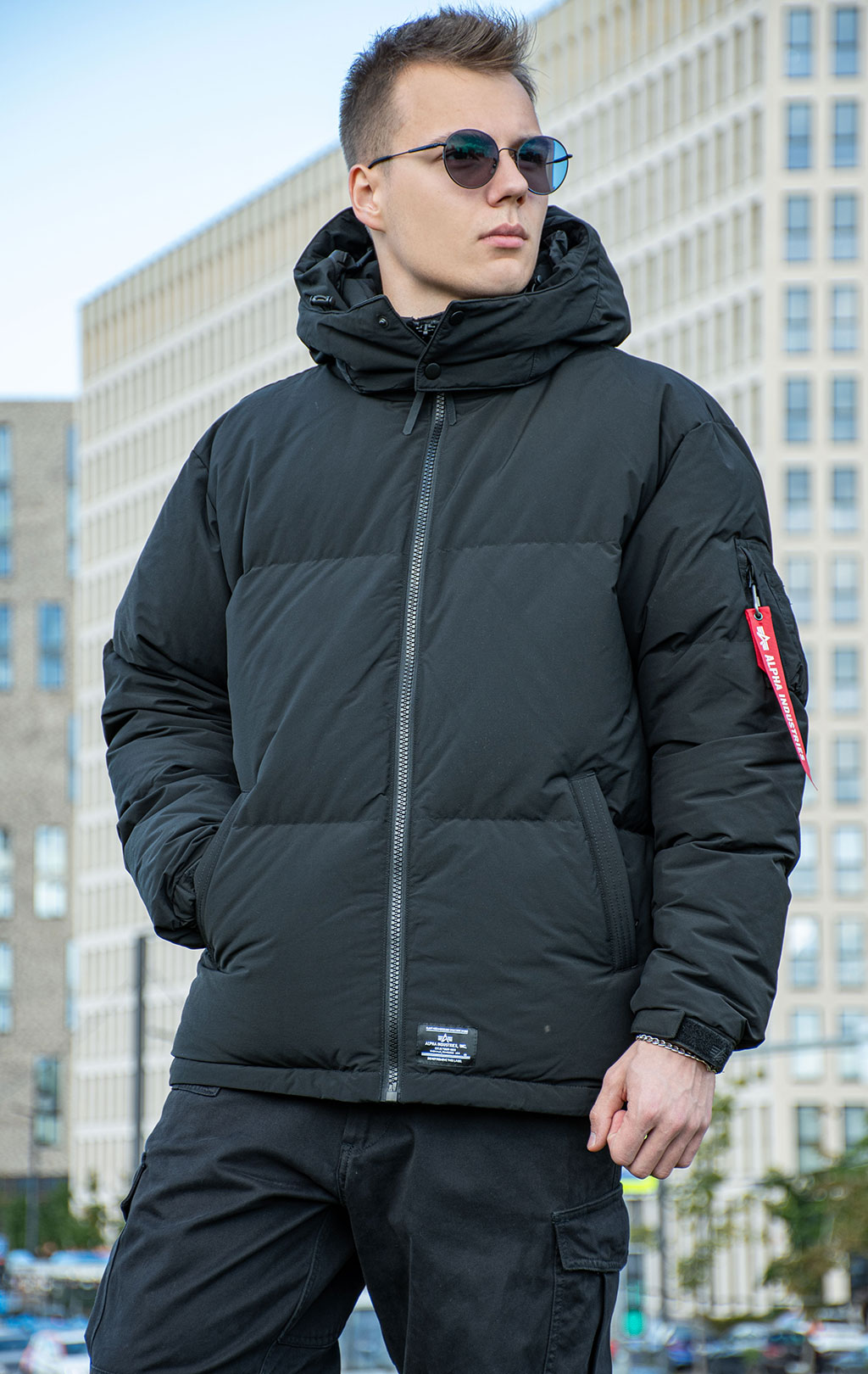 Куртка ALPHA INDUSTRIES PUFFER PARKA FW 24/25 black 