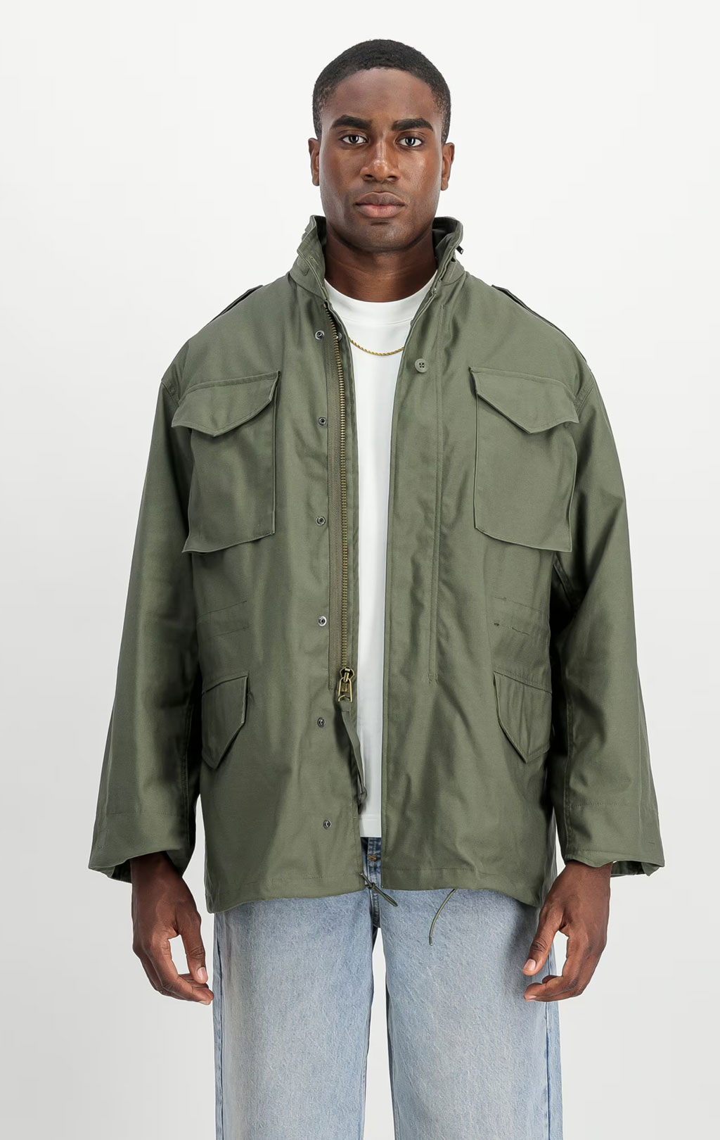 Куртка ALPHA INDUSTRIES M-65 CLASSIC (HERITAGE) olive 