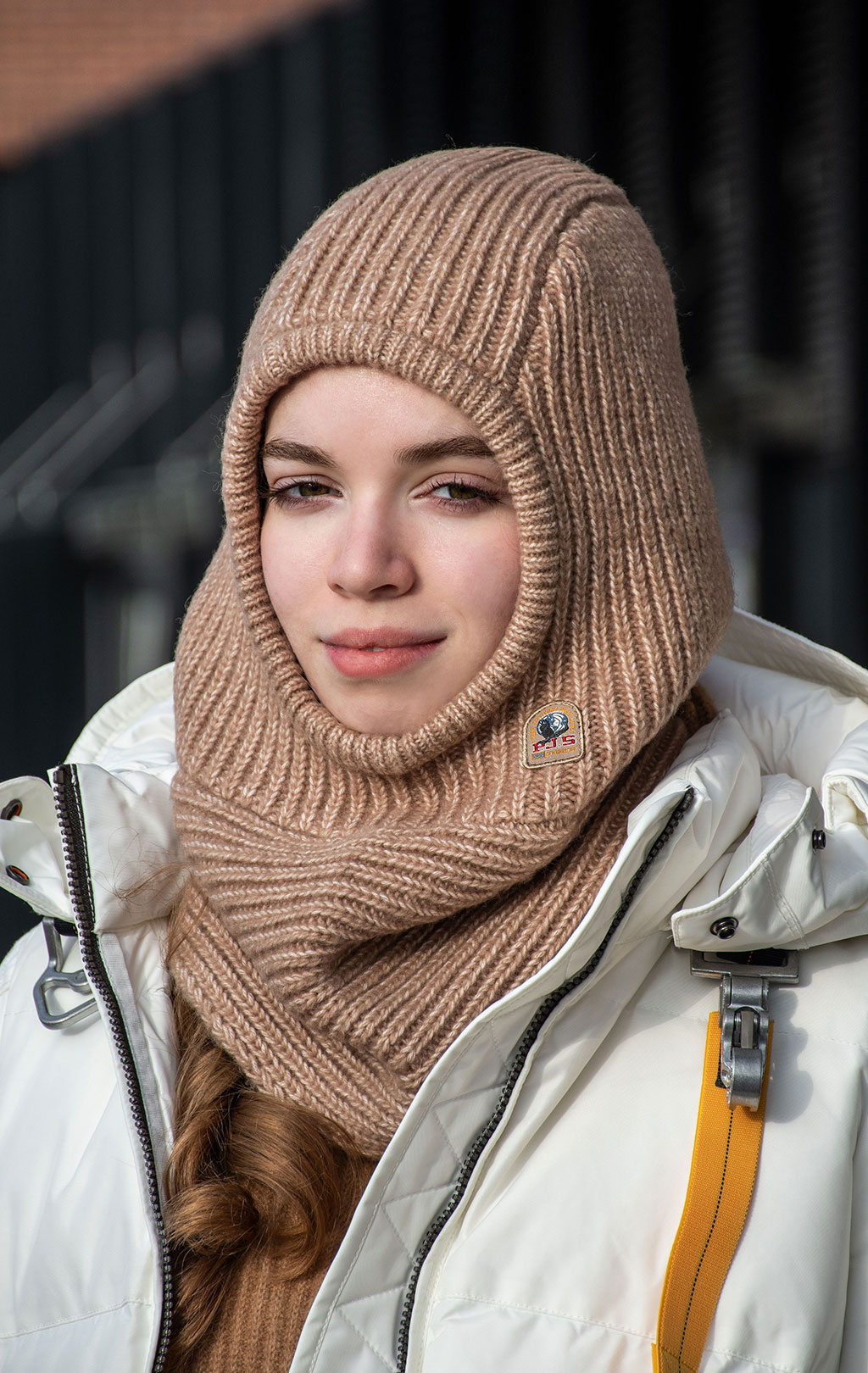 Женская балаклава PARAJUMPERS BALACLAVA FW 24/25 sun kissed 