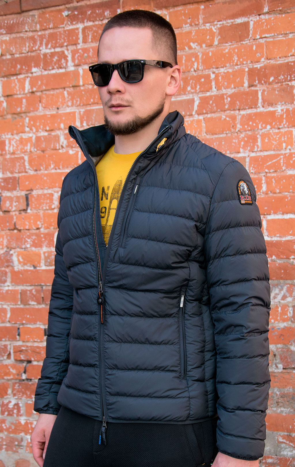 Куртка-пуховик лёгкая PARAJUMPERS UGO FW 20/21 nine iron 