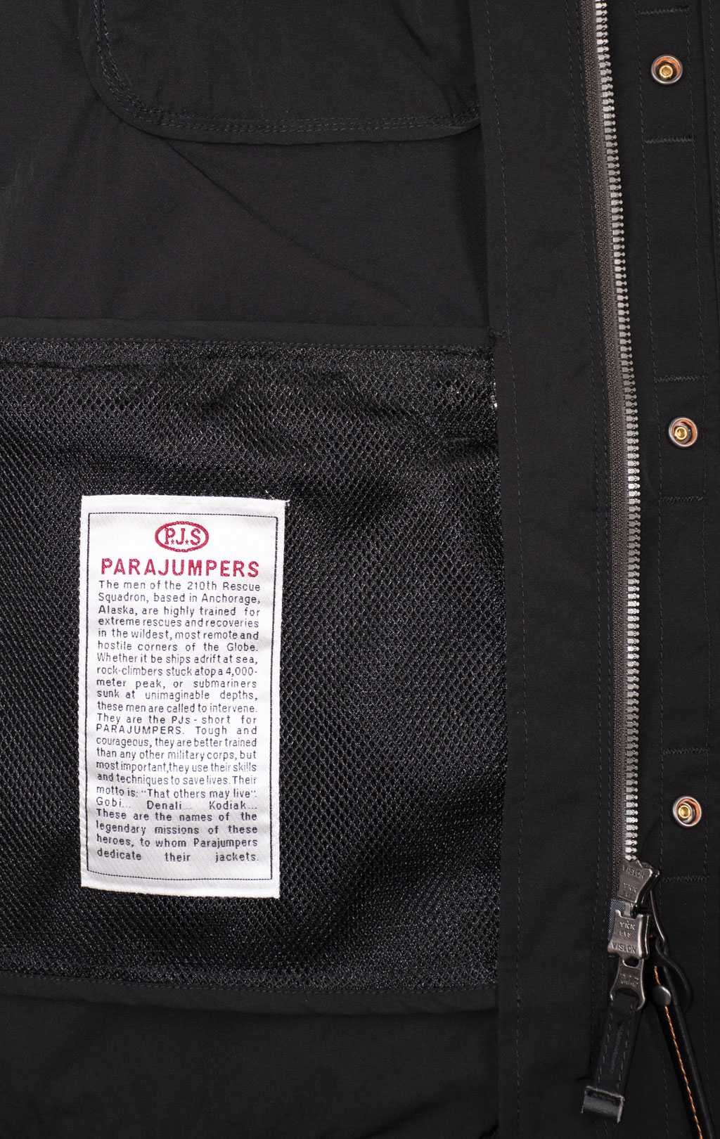 Ветровка PARAJUMPERS M-65 DESERT SPRING SS 24 black 