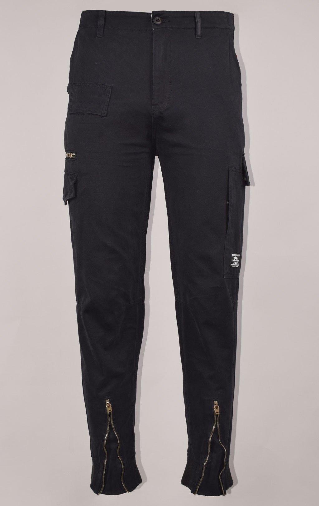 Брюки-карго ALPHA INDUSTRIES A-11 PANT плотные black 